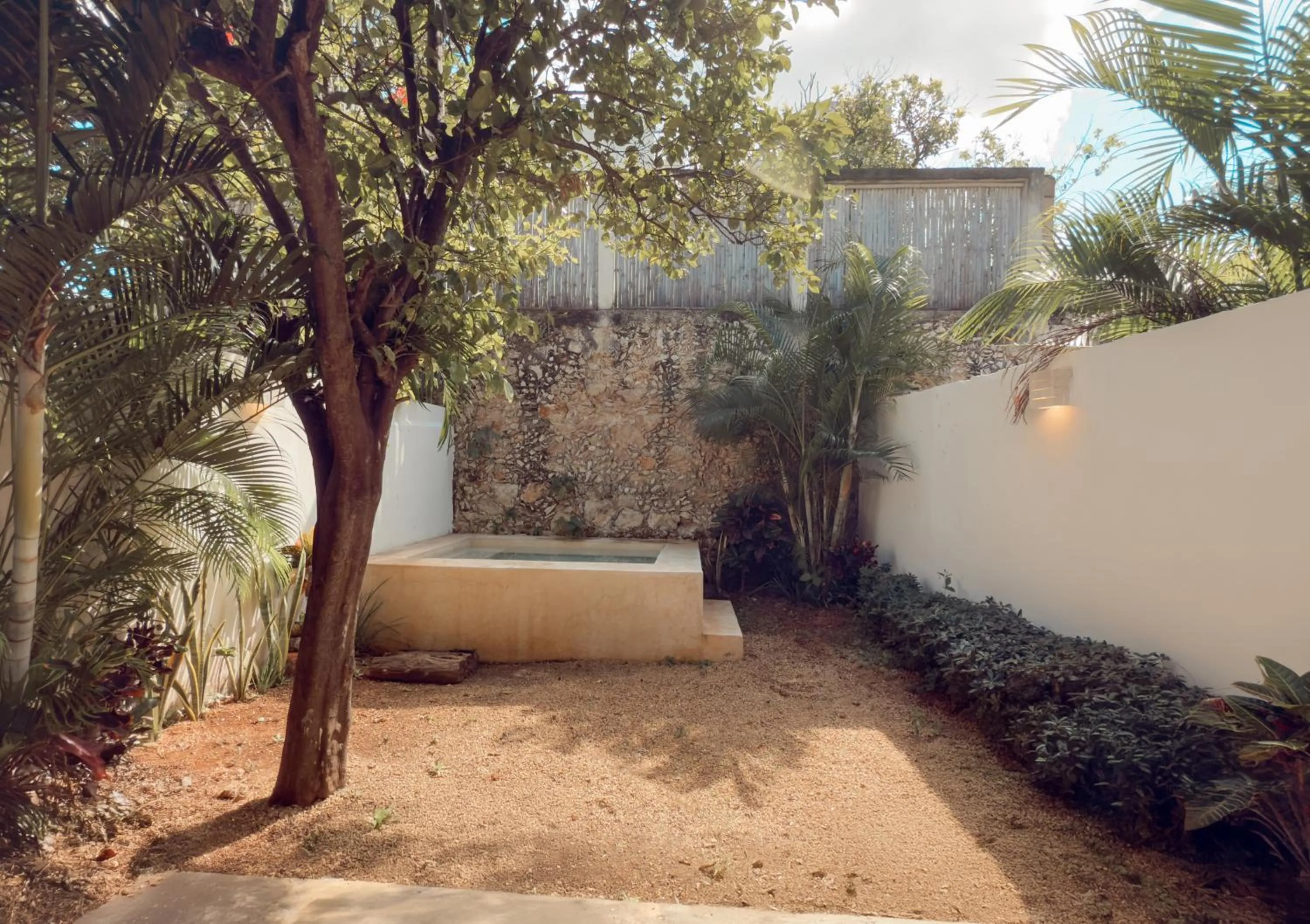 Patio in Hotel Unknown