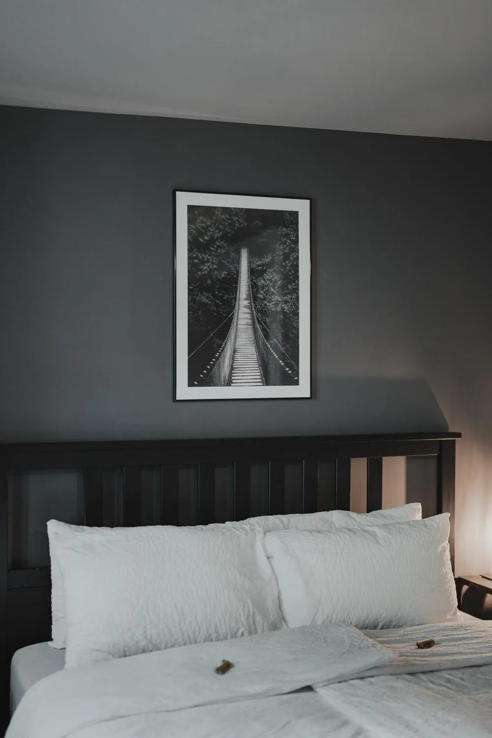 Bed in No8 Boutique Hotel - self check in