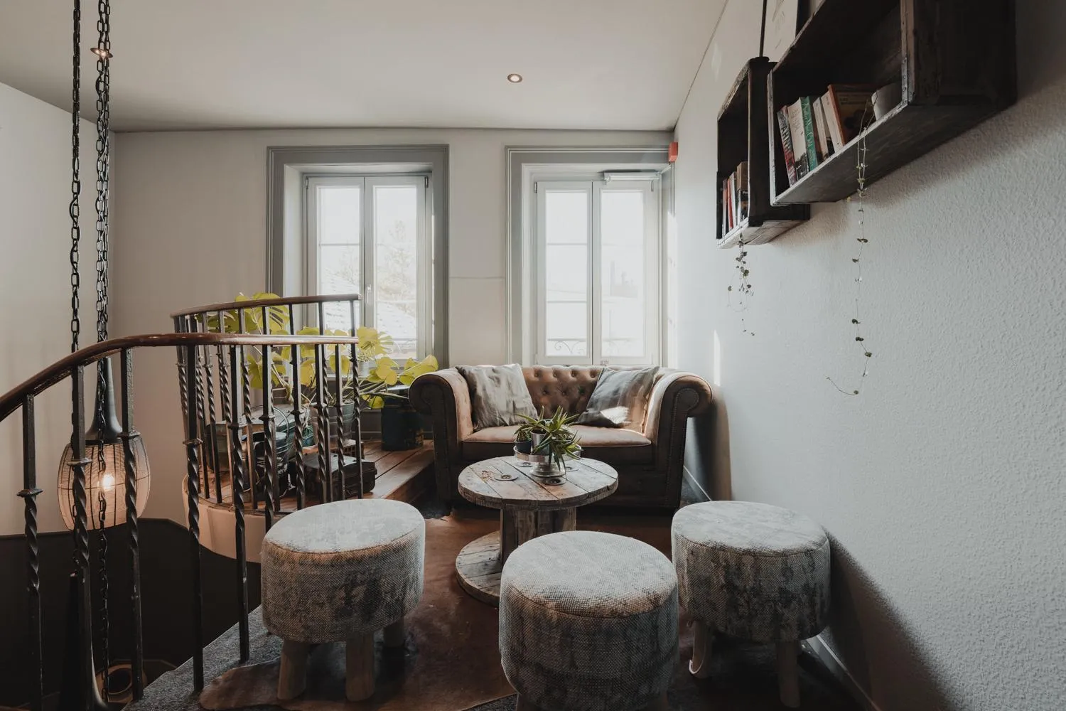 Decorative detail in No8 Boutique Hotel - self check in