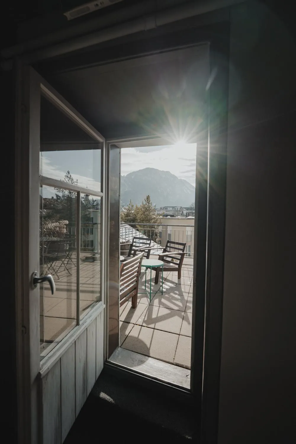 Decorative detail in No8 Boutique Hotel - self check in