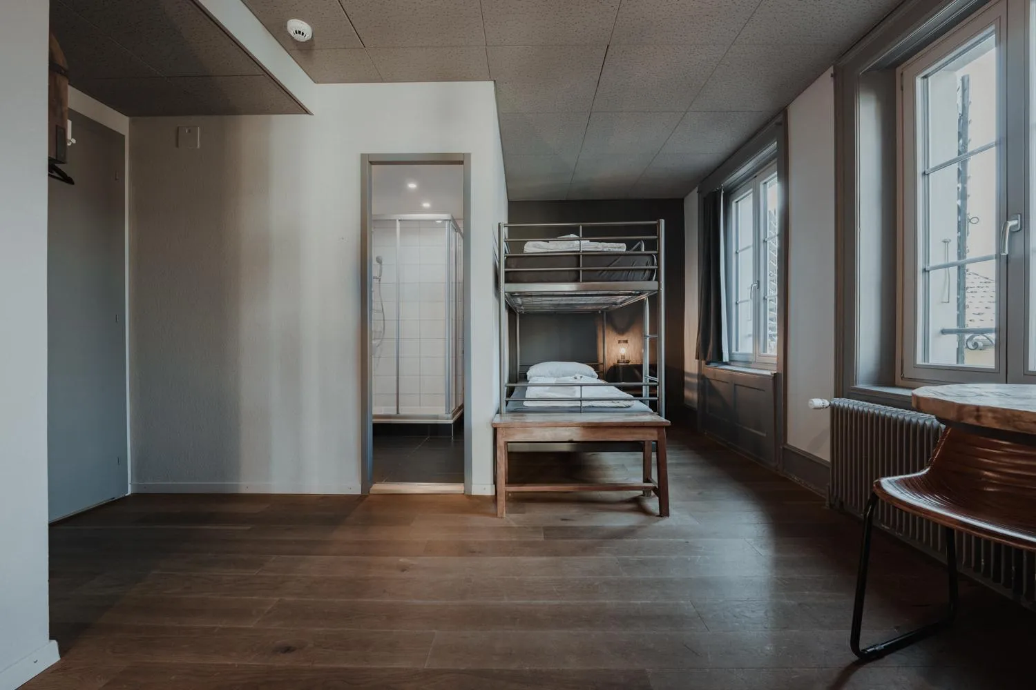 Bed in No8 Boutique Hotel - self check in