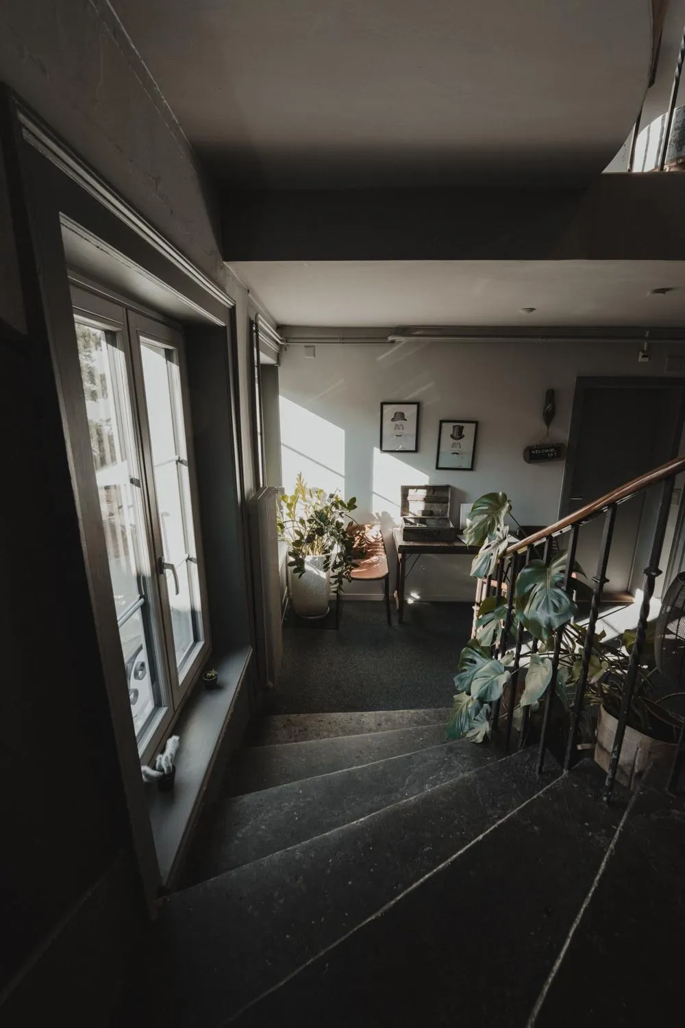 Decorative detail in No8 Boutique Hotel - self check in