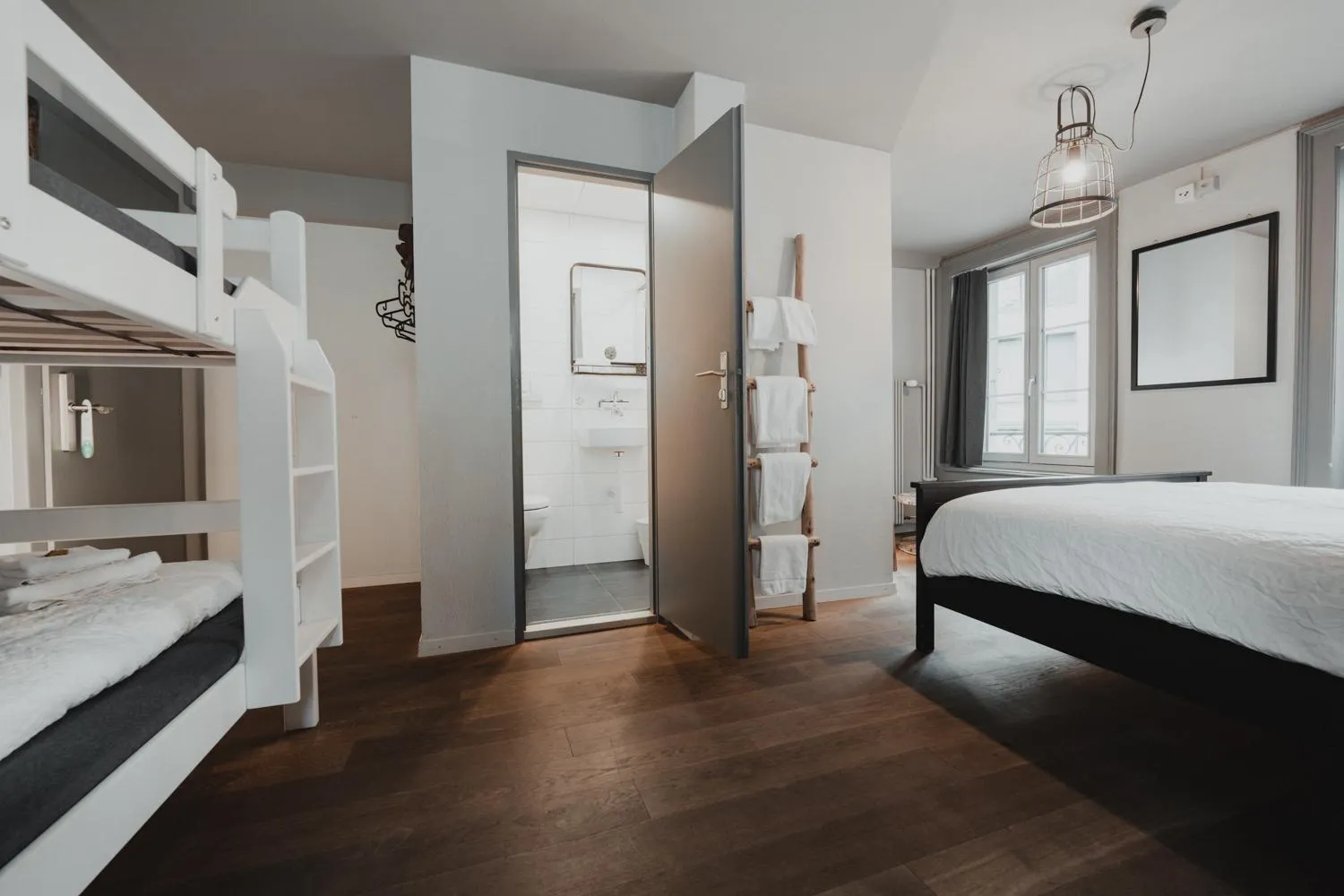 Bed in No8 Boutique Hotel - self check in