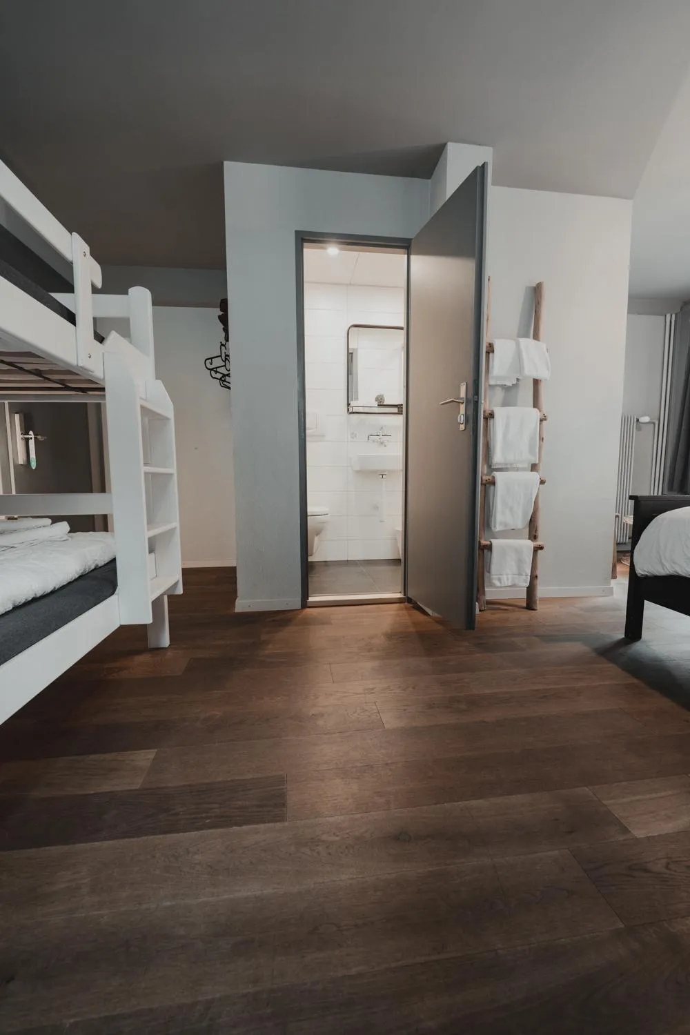 Bed in No8 Boutique Hotel - self check in