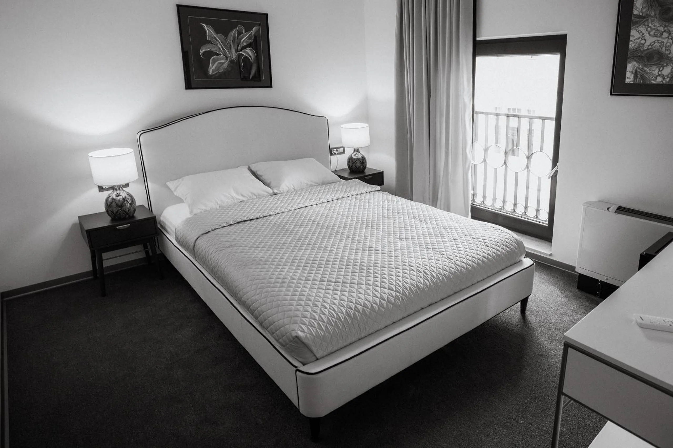 Bed in The Square Hotel