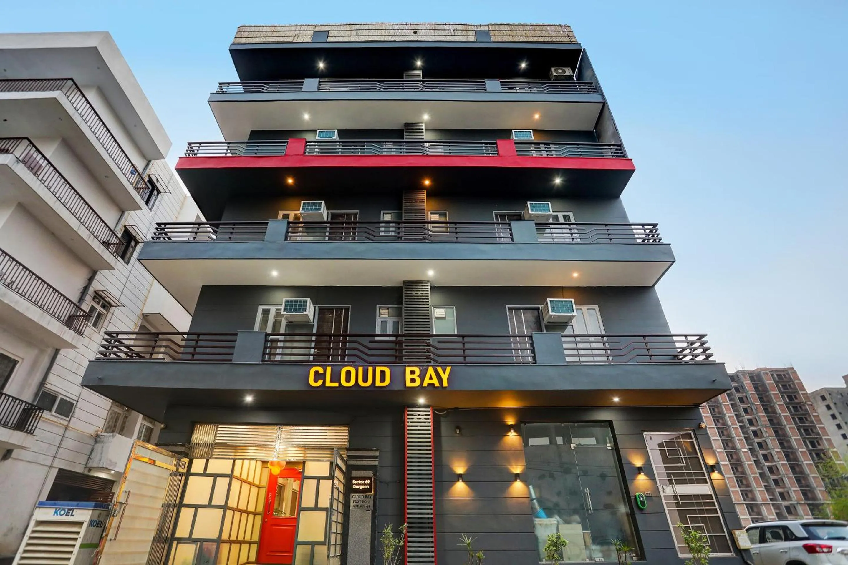 Facade/entrance in Super Townhouse Cloud Bay, Near Genpact, Sector-69, Gurgaon