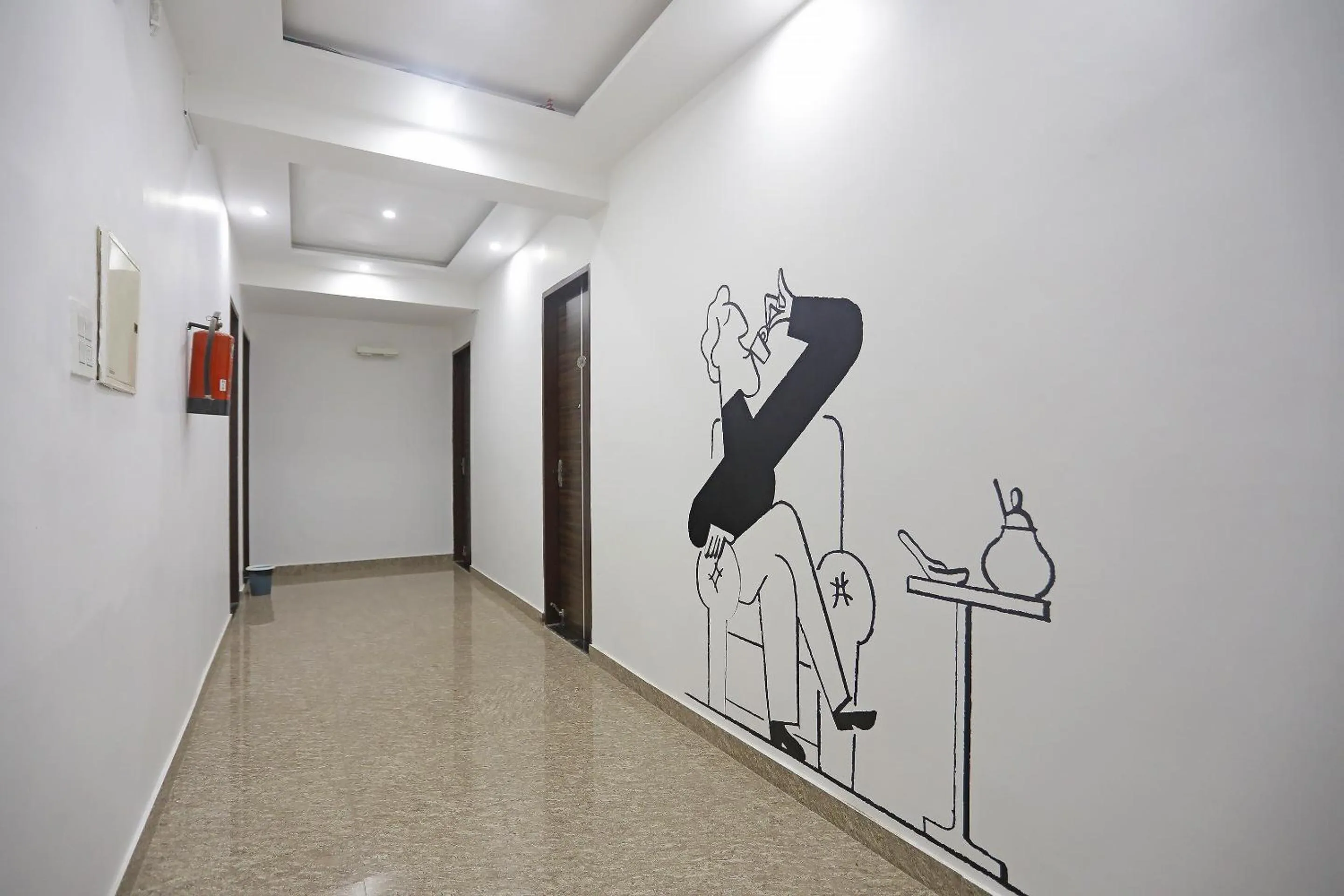 Lobby or reception in Super Townhouse Cloud Bay, Near Genpact, Sector-69, Gurgaon