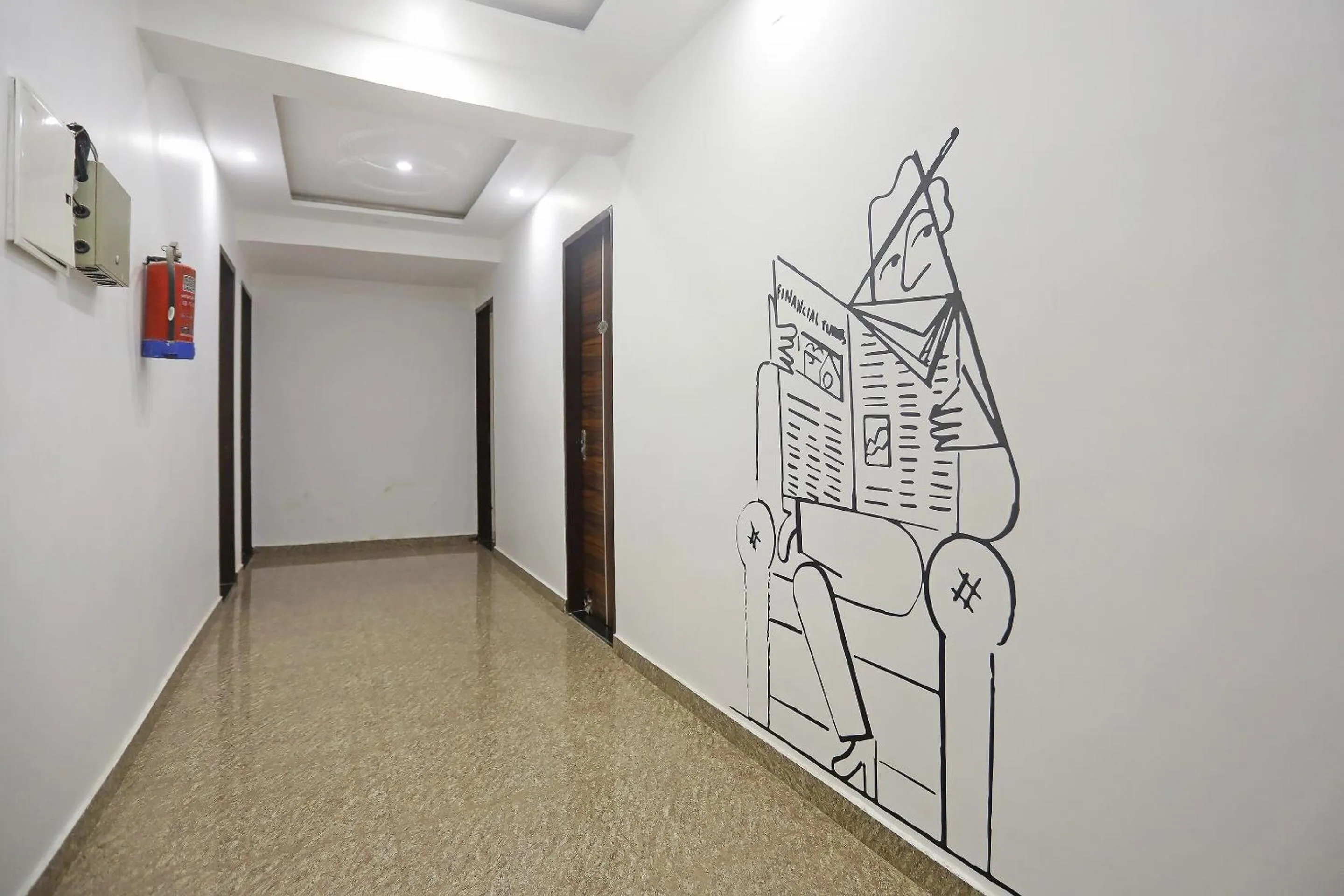 Lobby or reception in Super Townhouse Cloud Bay, Near Genpact, Sector-69, Gurgaon