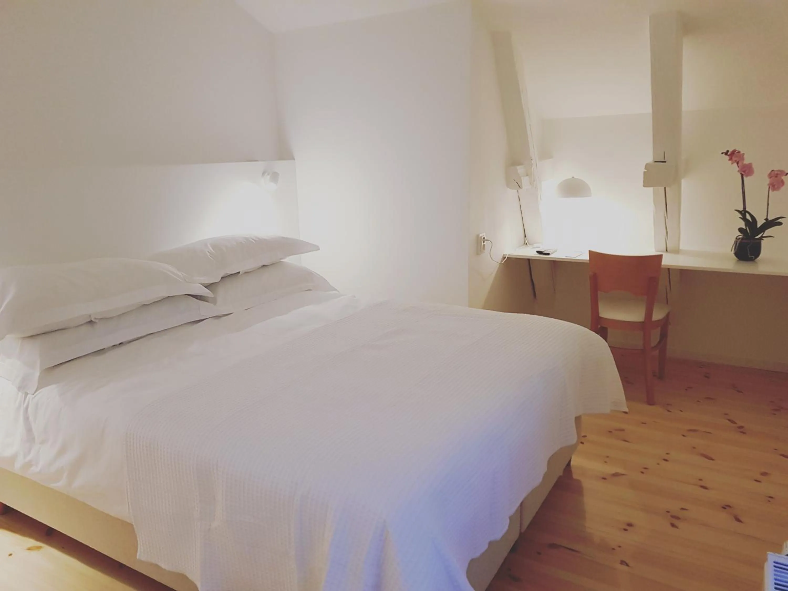 Bed in Prästgården Hotell & Bryggeri