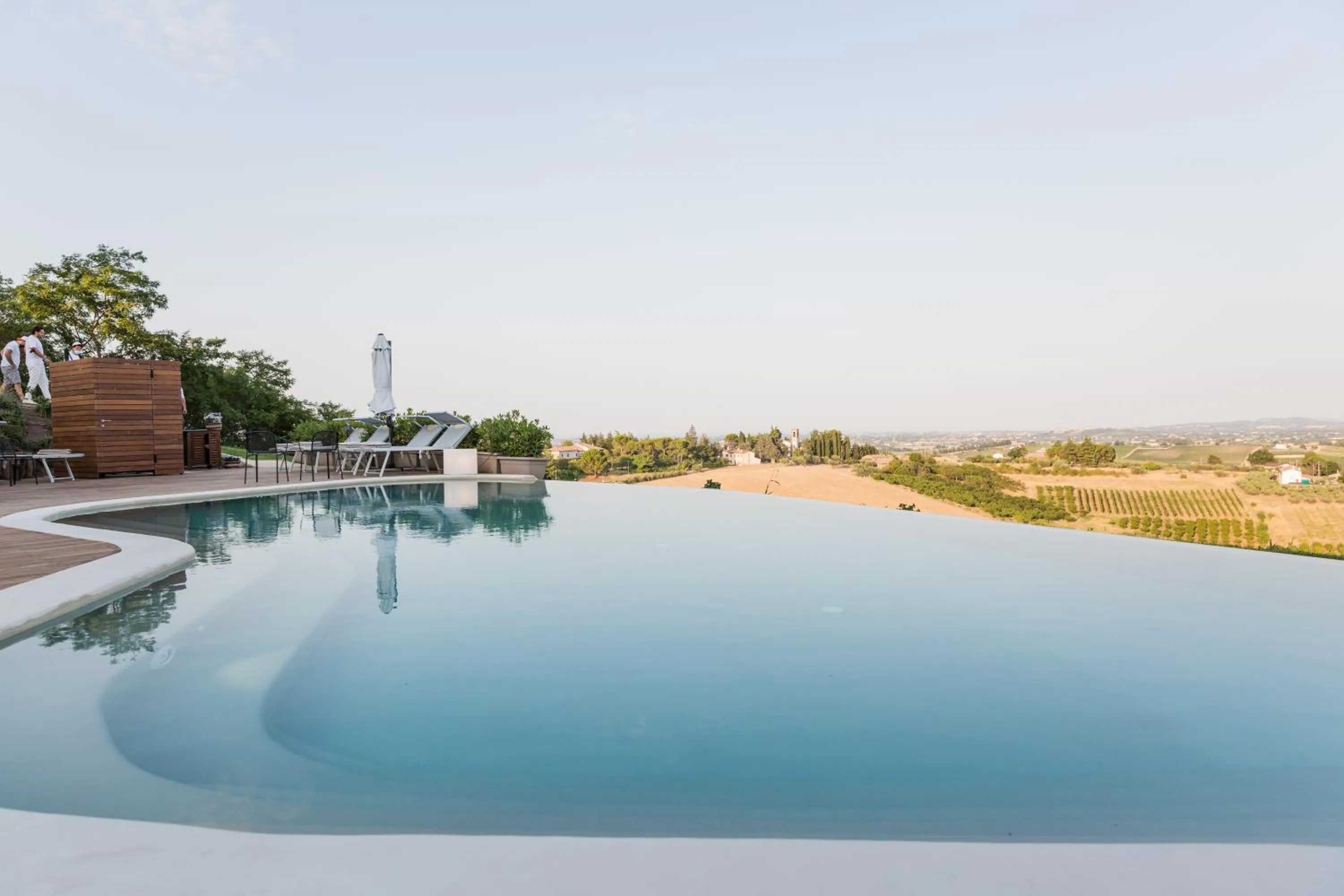 Swimming pool in Relais Villa Margherita