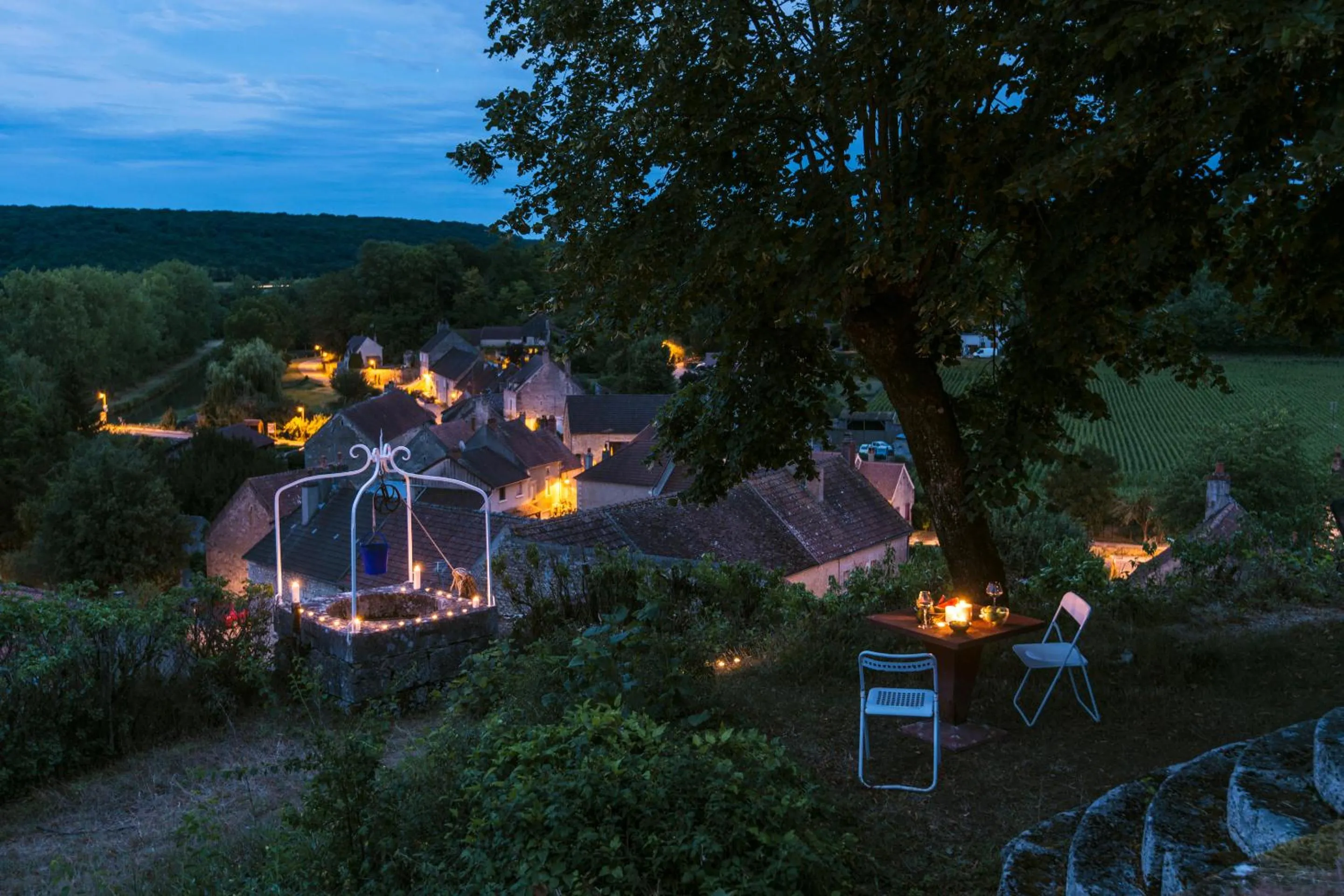 Garden in Le Domaine des Carriers