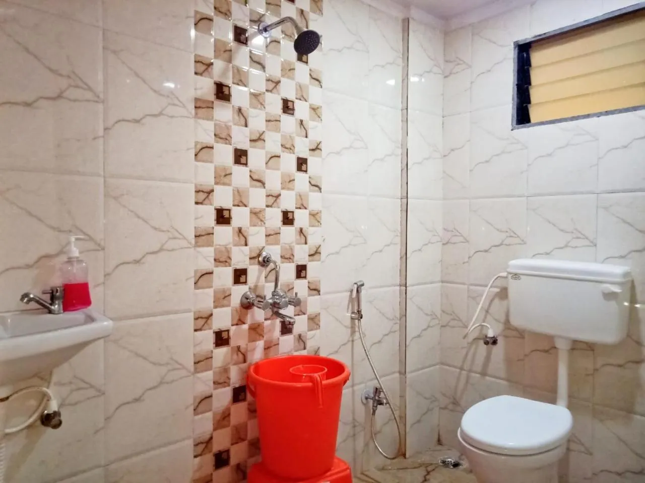 Shower in Shivneri Holiday Resort