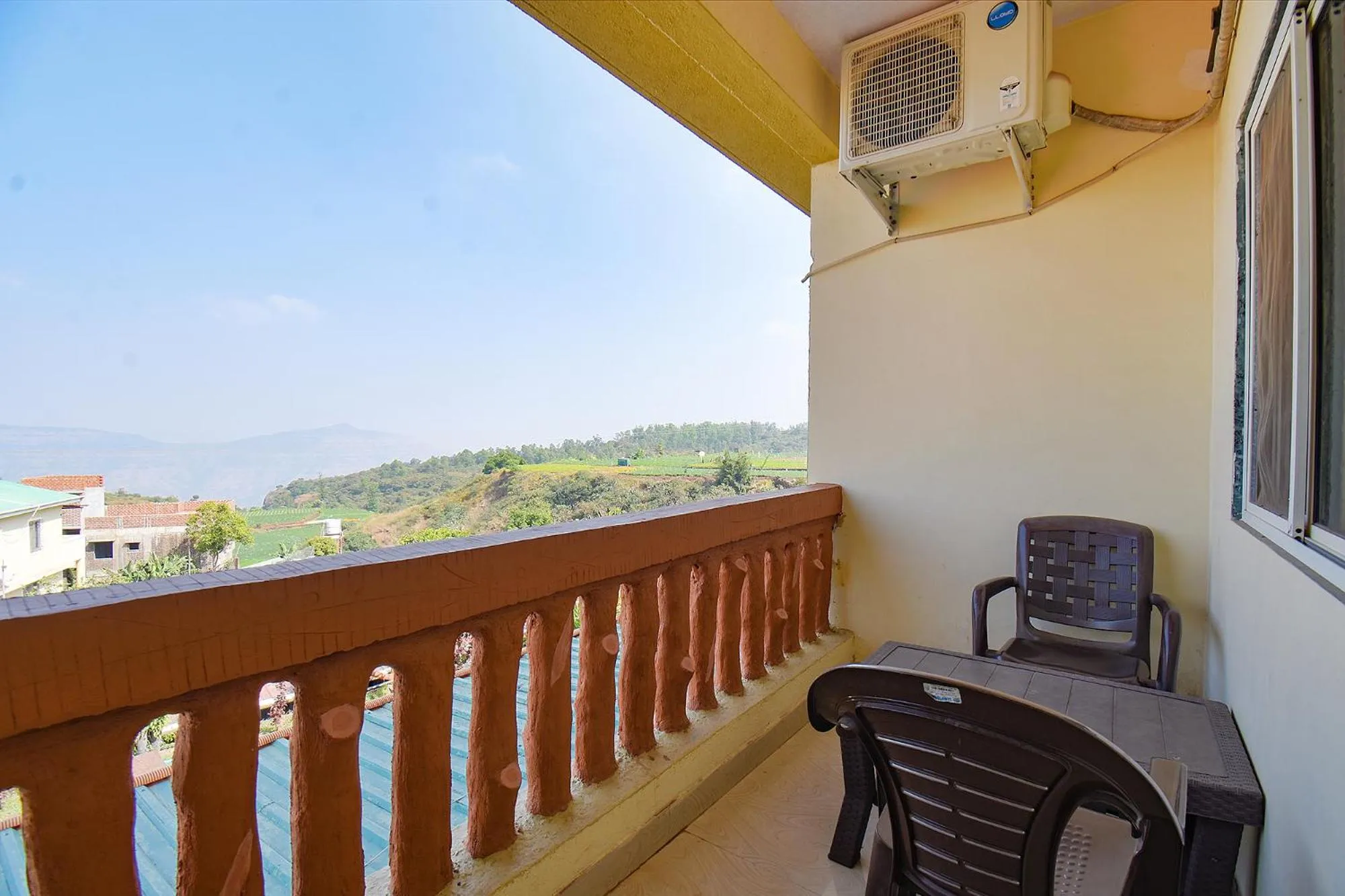 Balcony/Terrace in Shivneri Holiday Resort