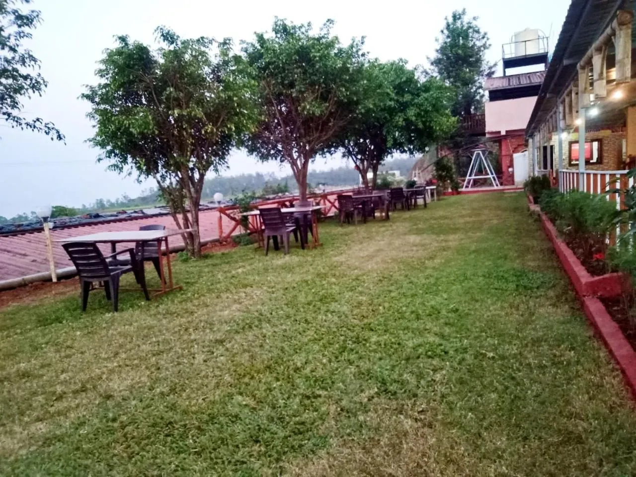 Garden view in Shivneri Holiday Resort
