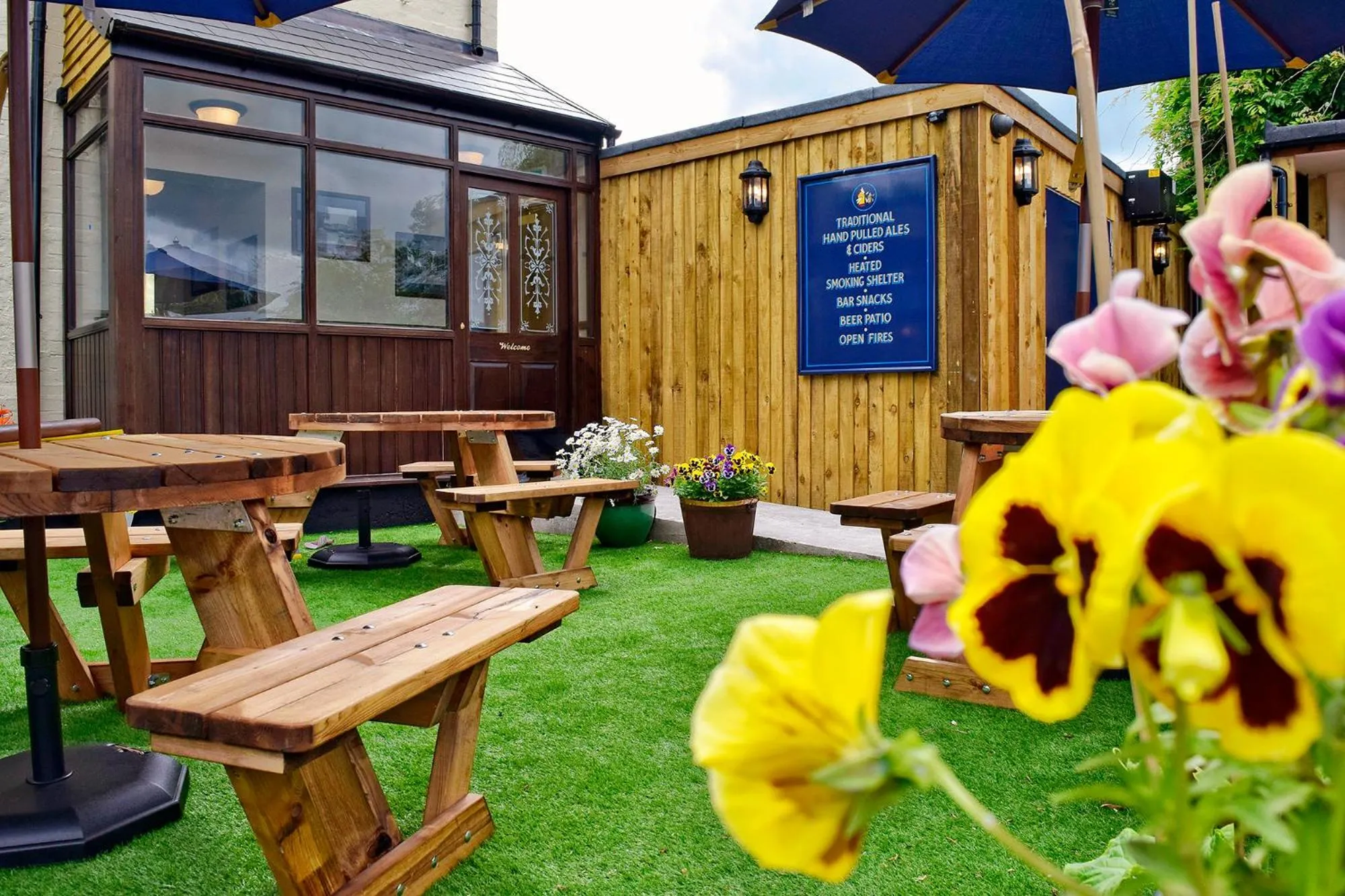 Garden in Hanbury Turn