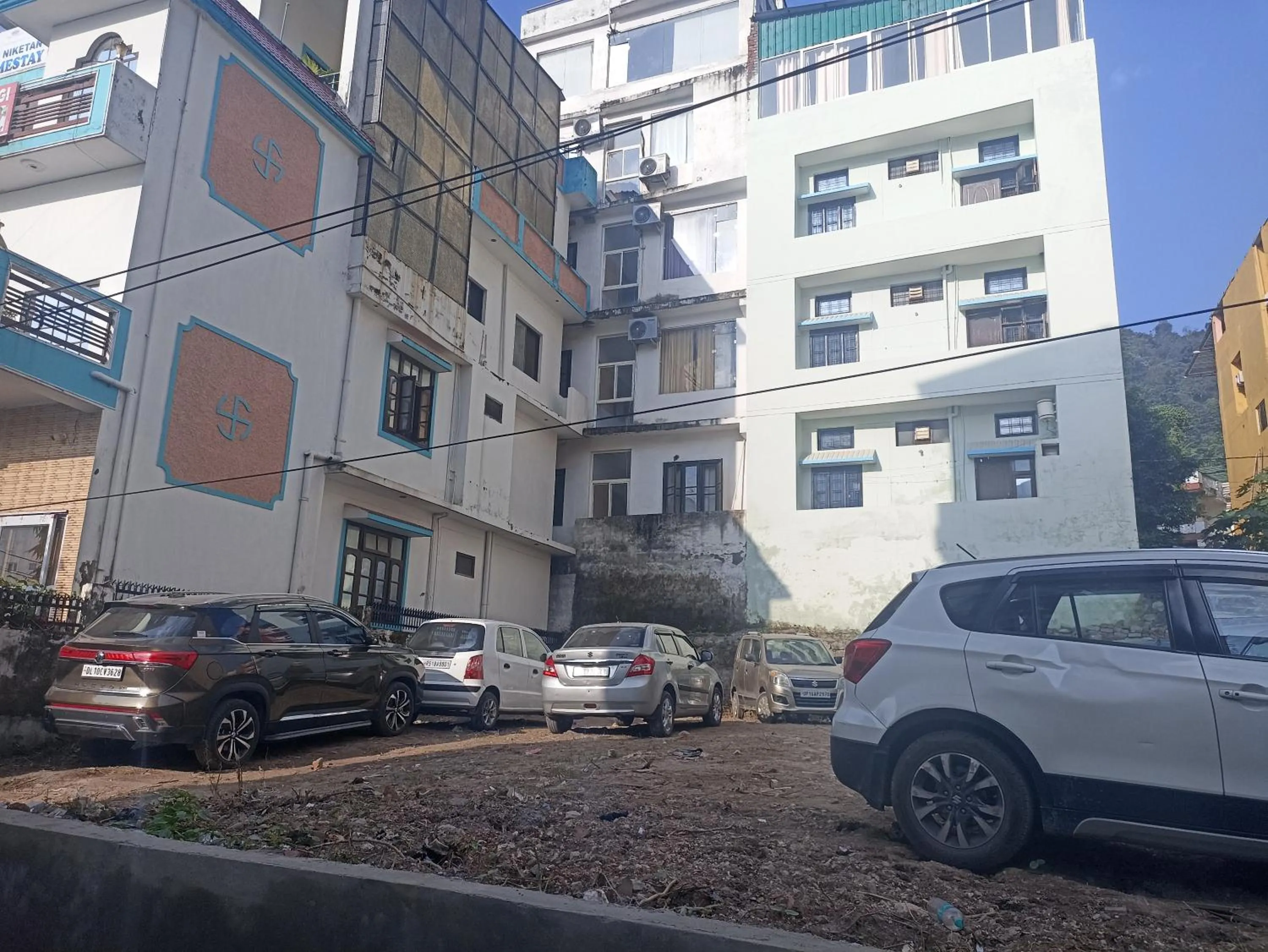 Parking in Hotel The Moksham