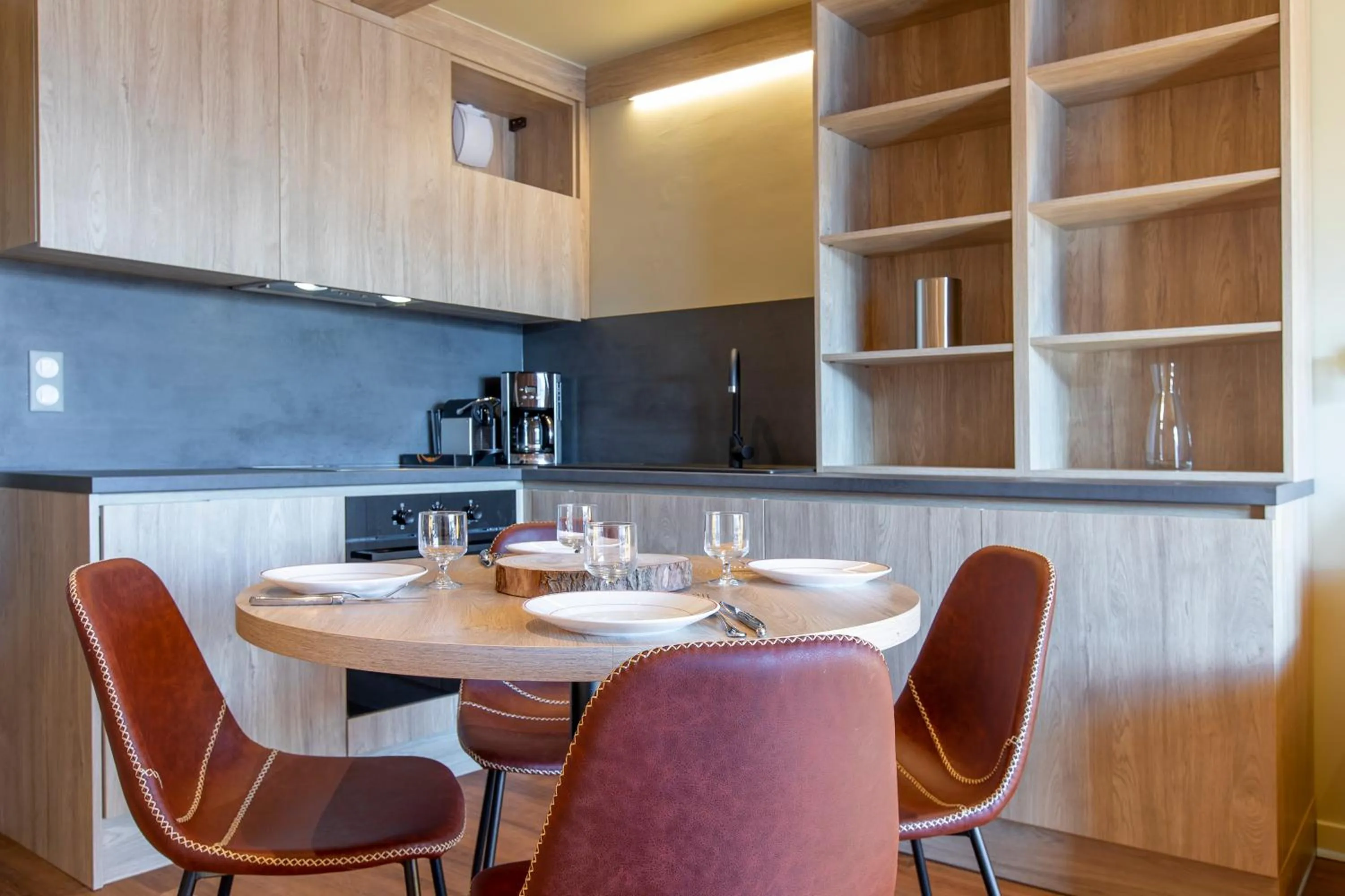 Coffee/tea facilities in Vacancéole - Résidence La Duit