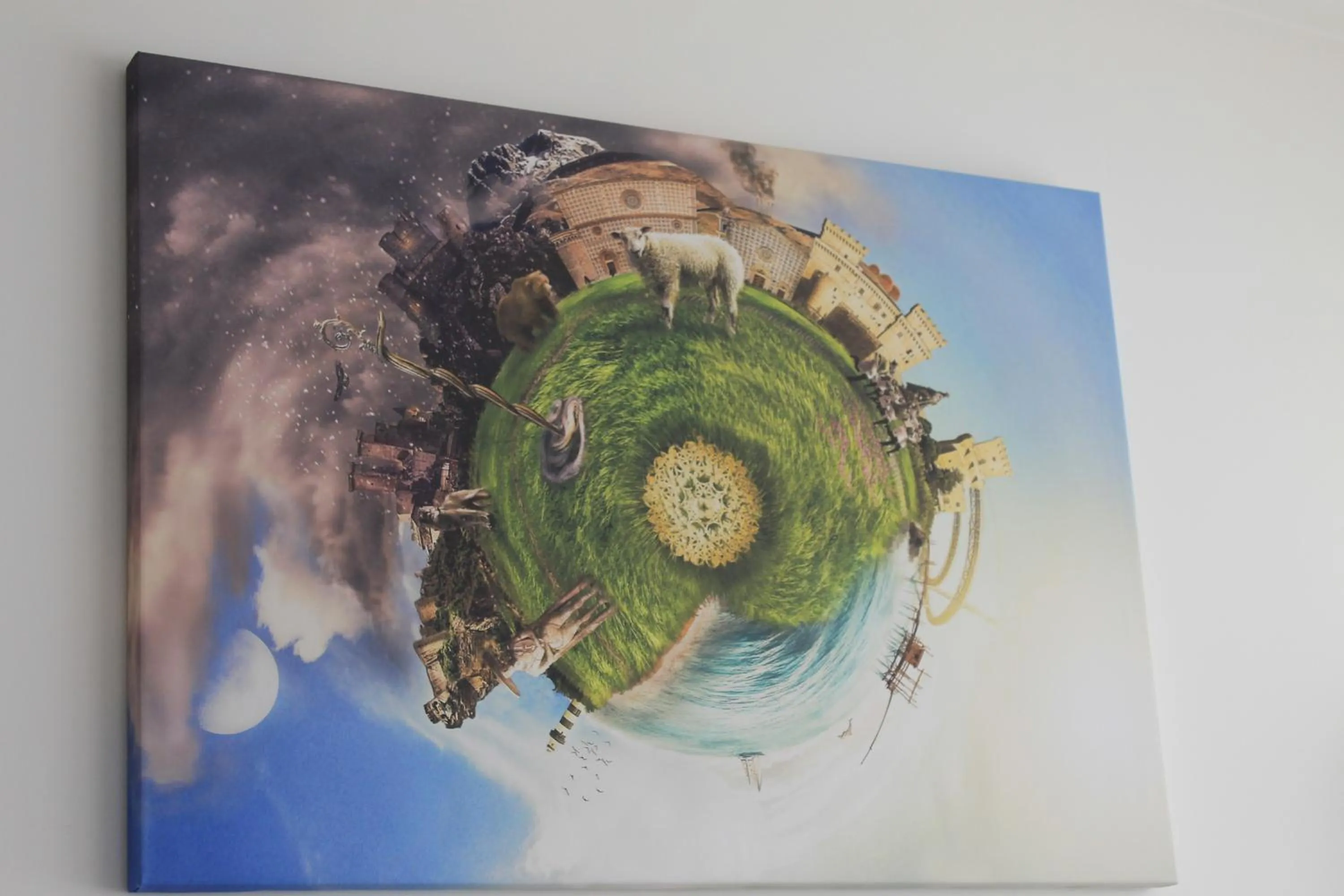 Communal kitchen in Life Quality B&B