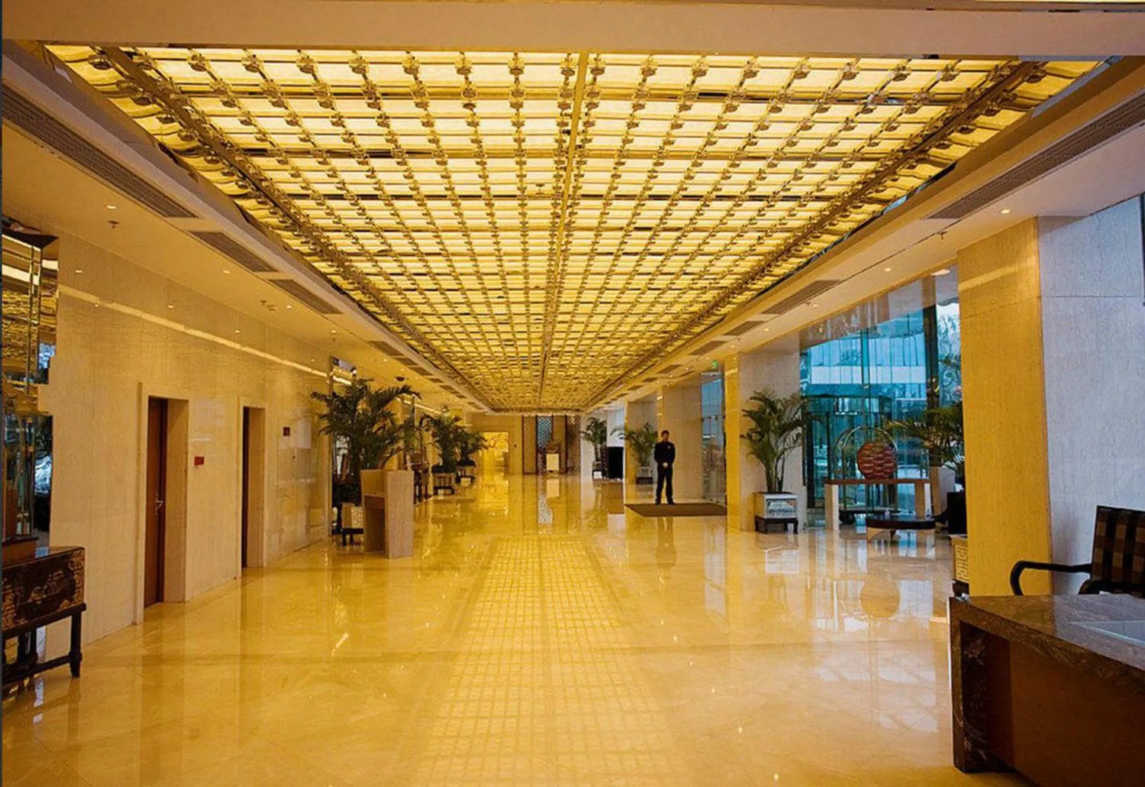 Lobby or reception in Jinjiang Fuyuan Hotel