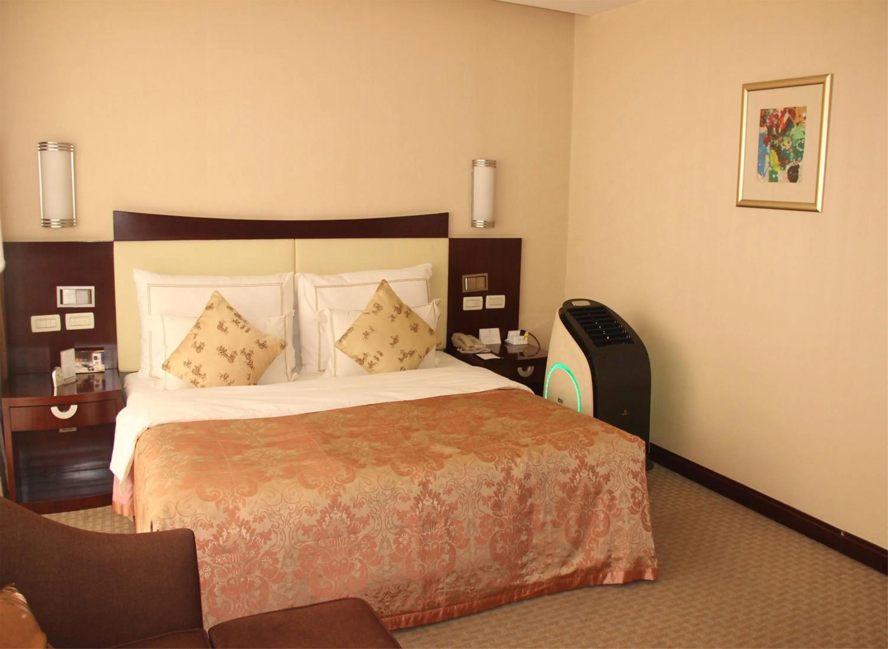 Bedroom in Jinjiang Fuyuan Hotel