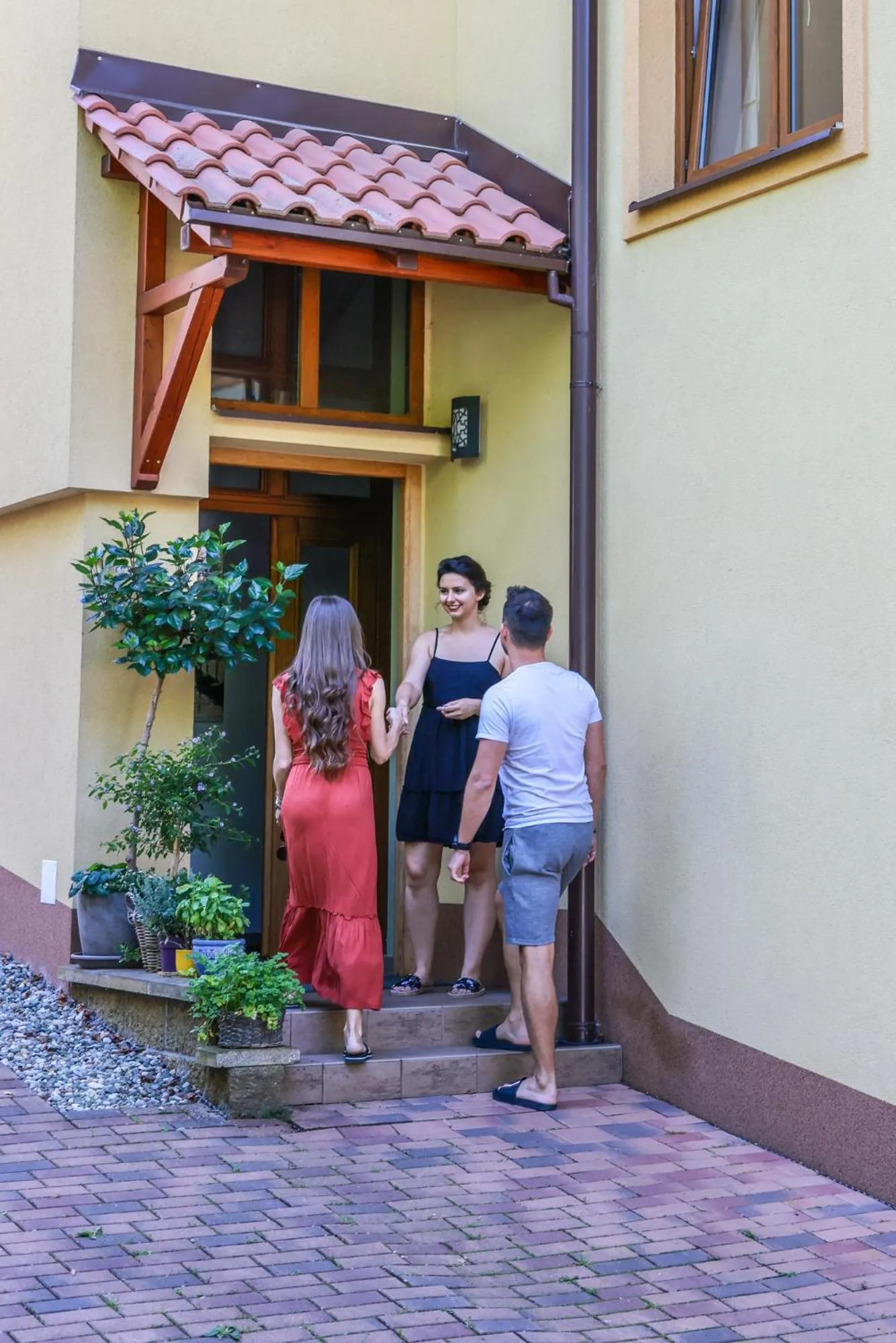 group of guests in Vila Terra