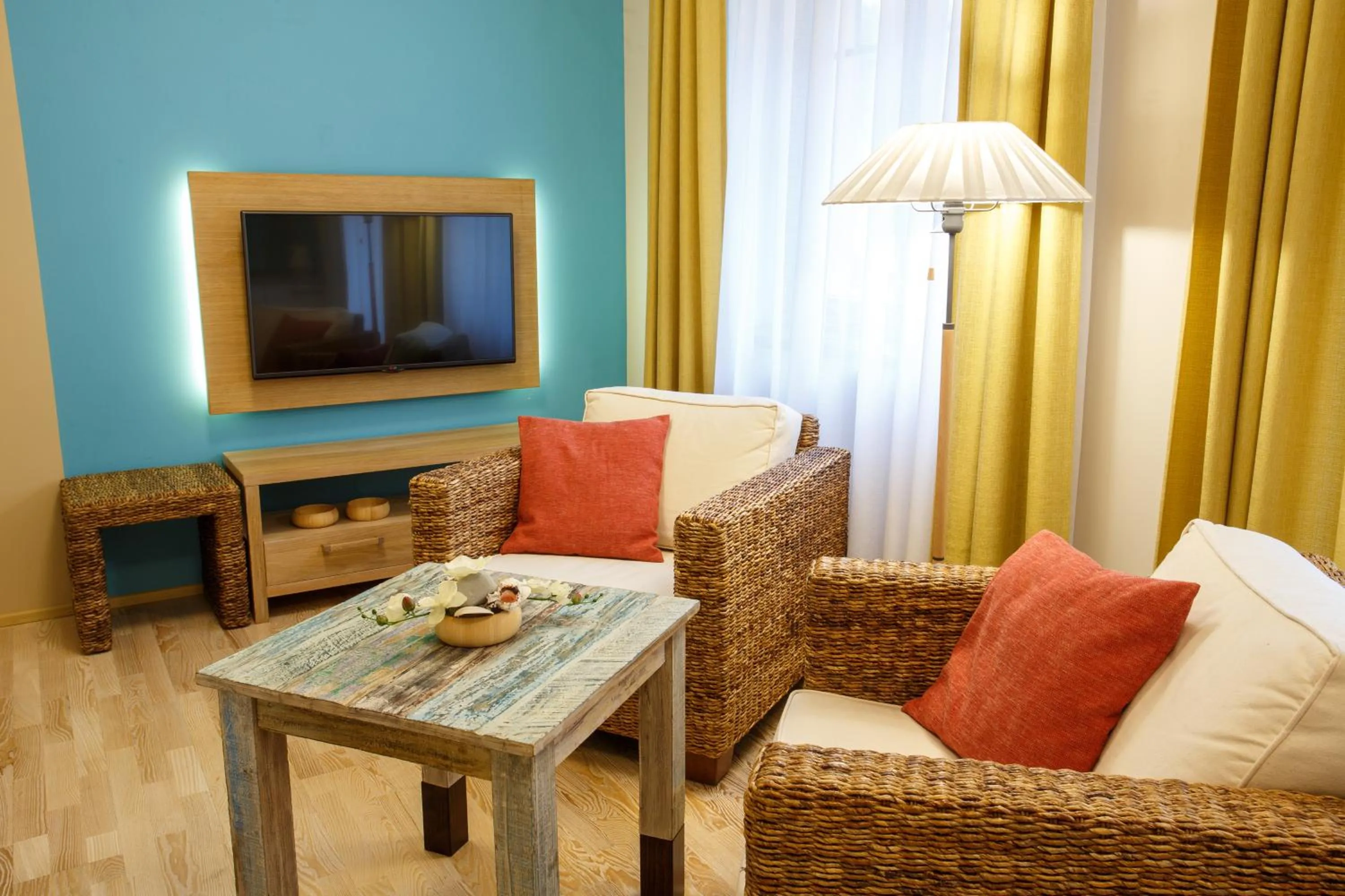 Seating area in Vila Terra