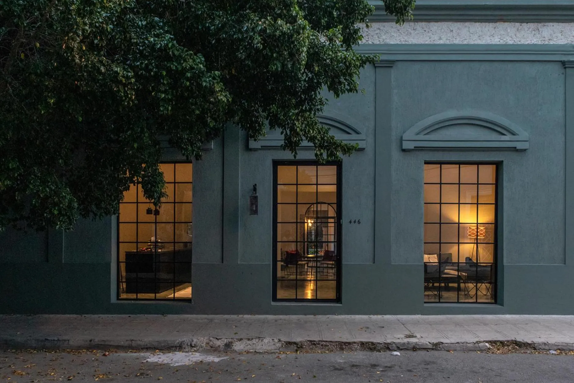 Facade/entrance in Antelar Casa Destino