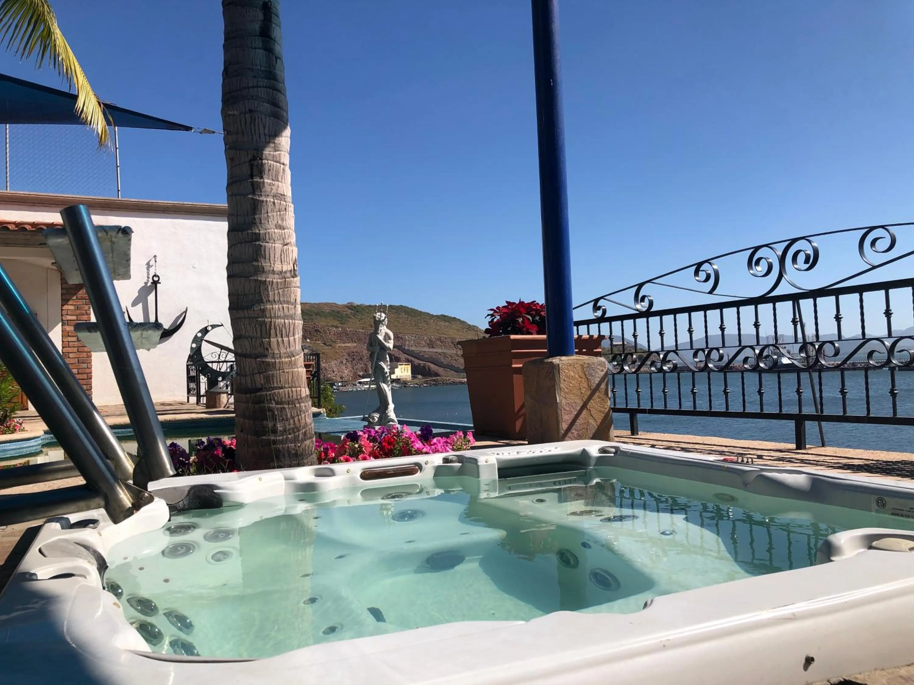 Pool view in Casa de la Aduana Hotel Boutique