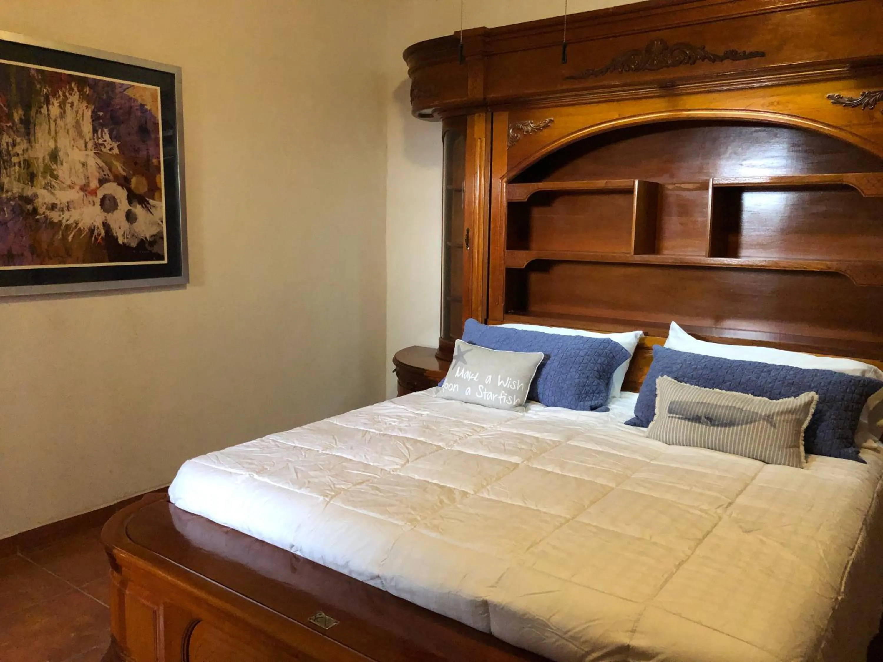 Bed in Casa de la Aduana Hotel Boutique