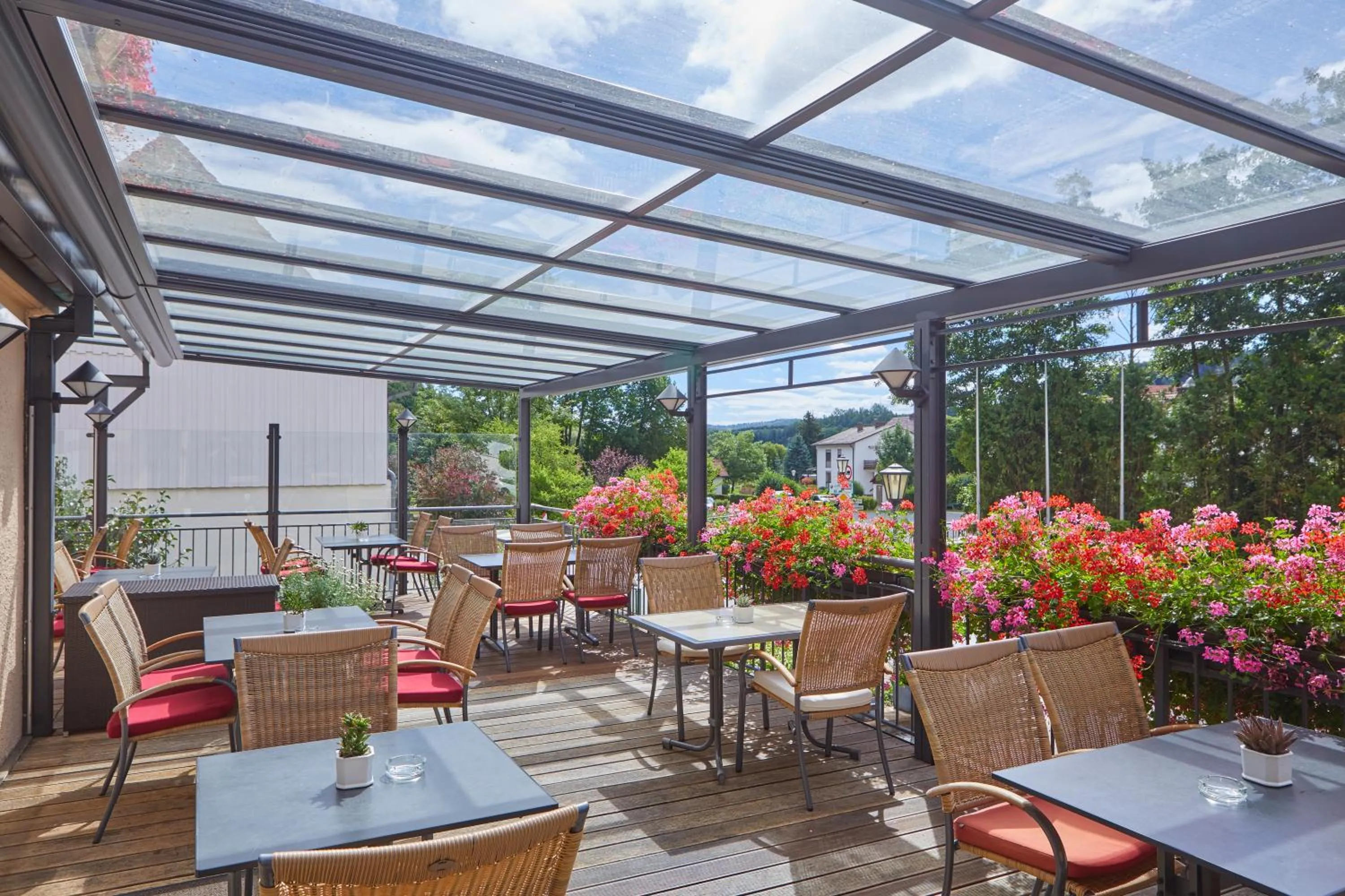 Balcony/Terrace in Landgasthof Hotel Hess