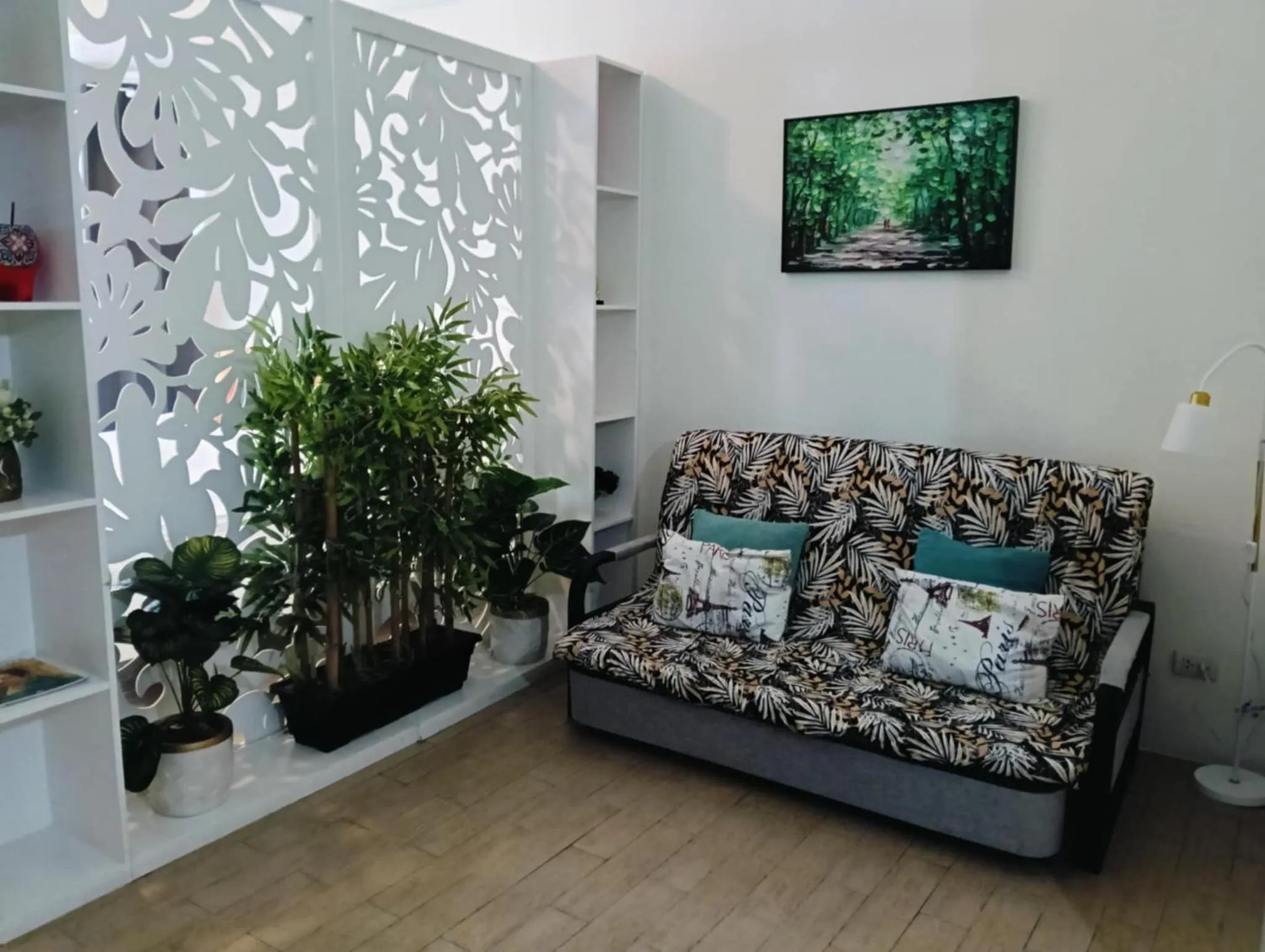 Living room in 81 Newport Boulevard Cluster 4 - 8F across NAIA Airport, Terminal 3