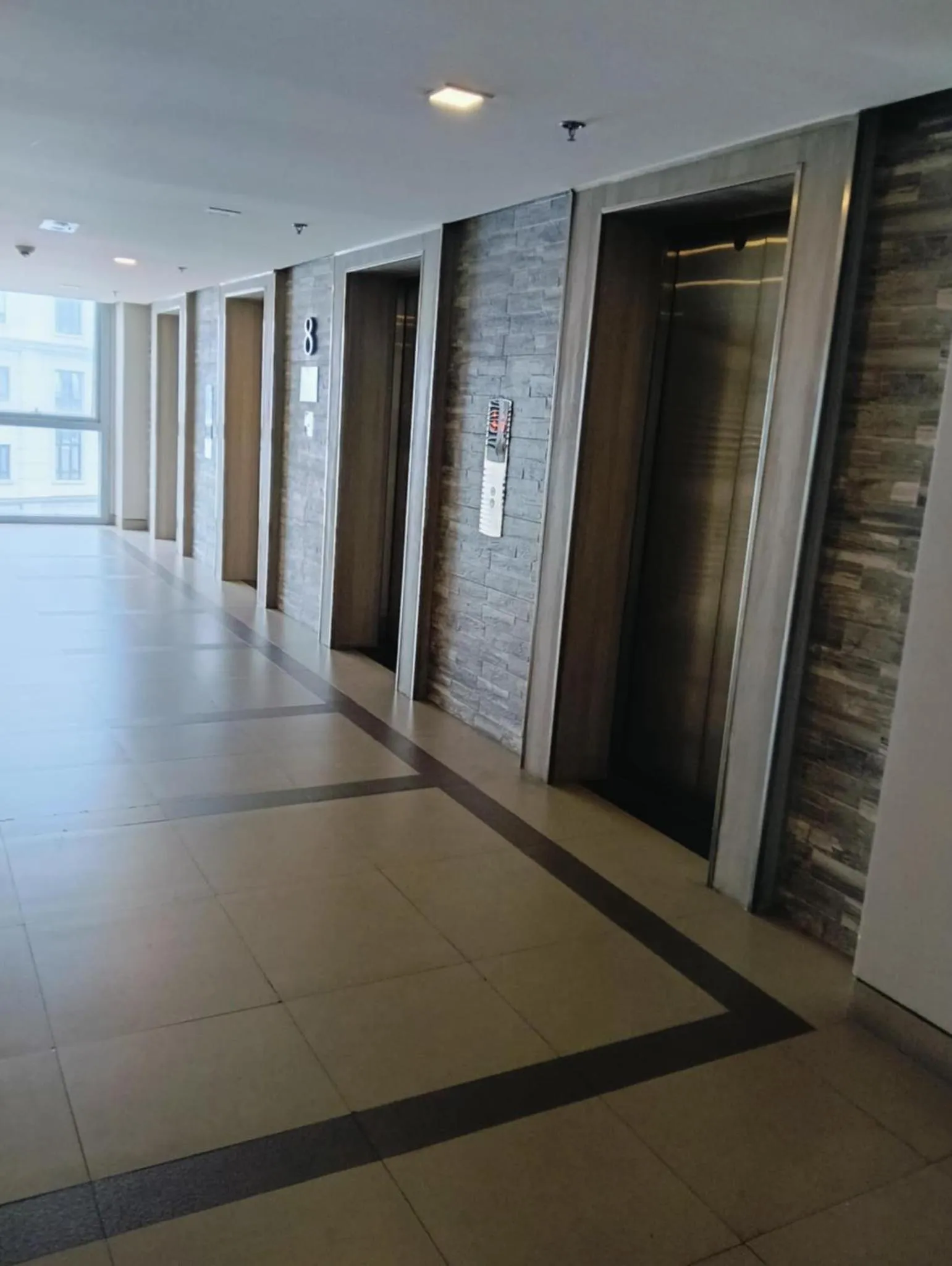 elevator in 81 Newport Boulevard Cluster 4 - 8F across NAIA Airport, Terminal 3