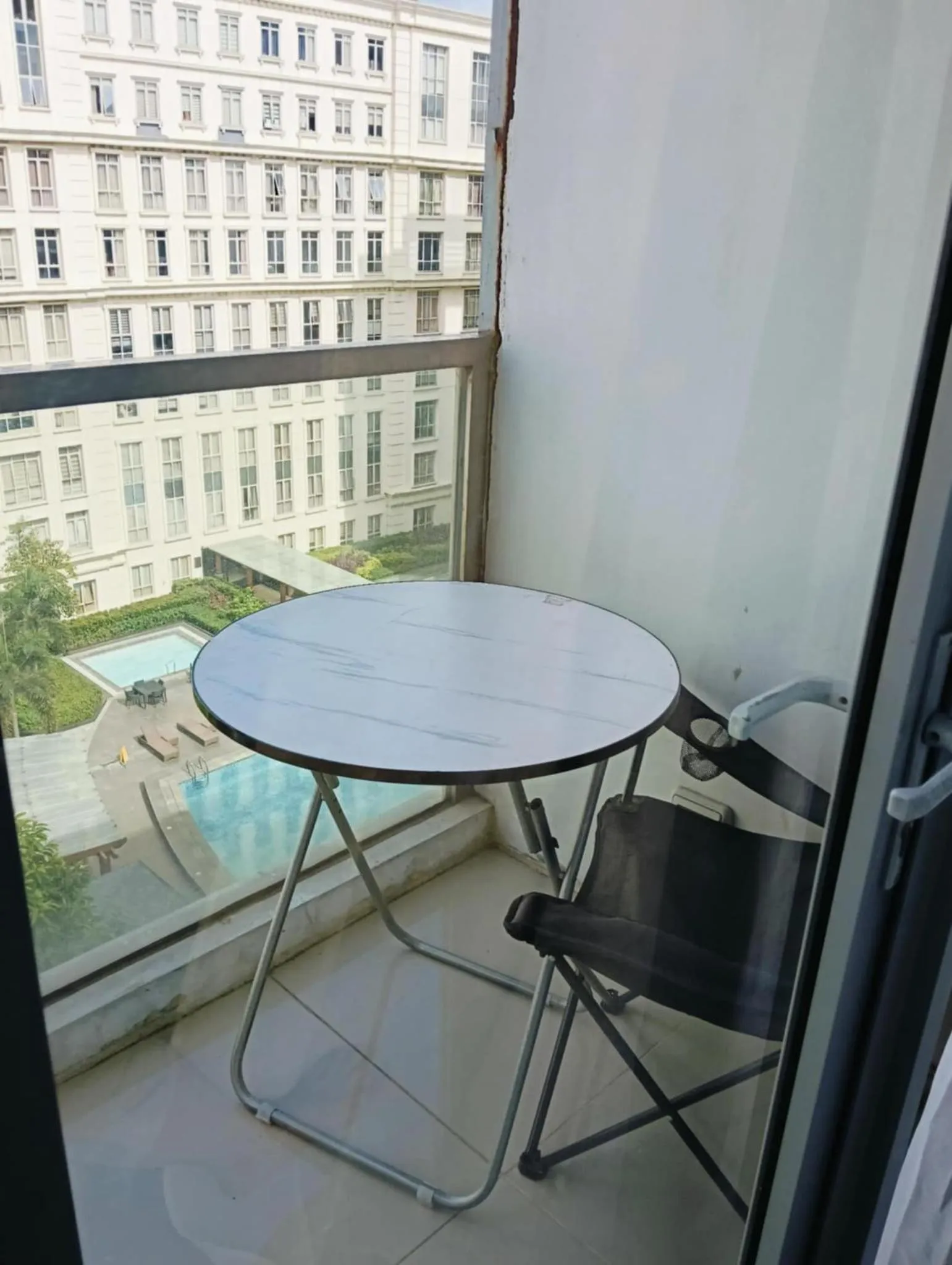 Balcony/Terrace in 81 Newport Boulevard Cluster 4 - 8F across NAIA Airport, Terminal 3