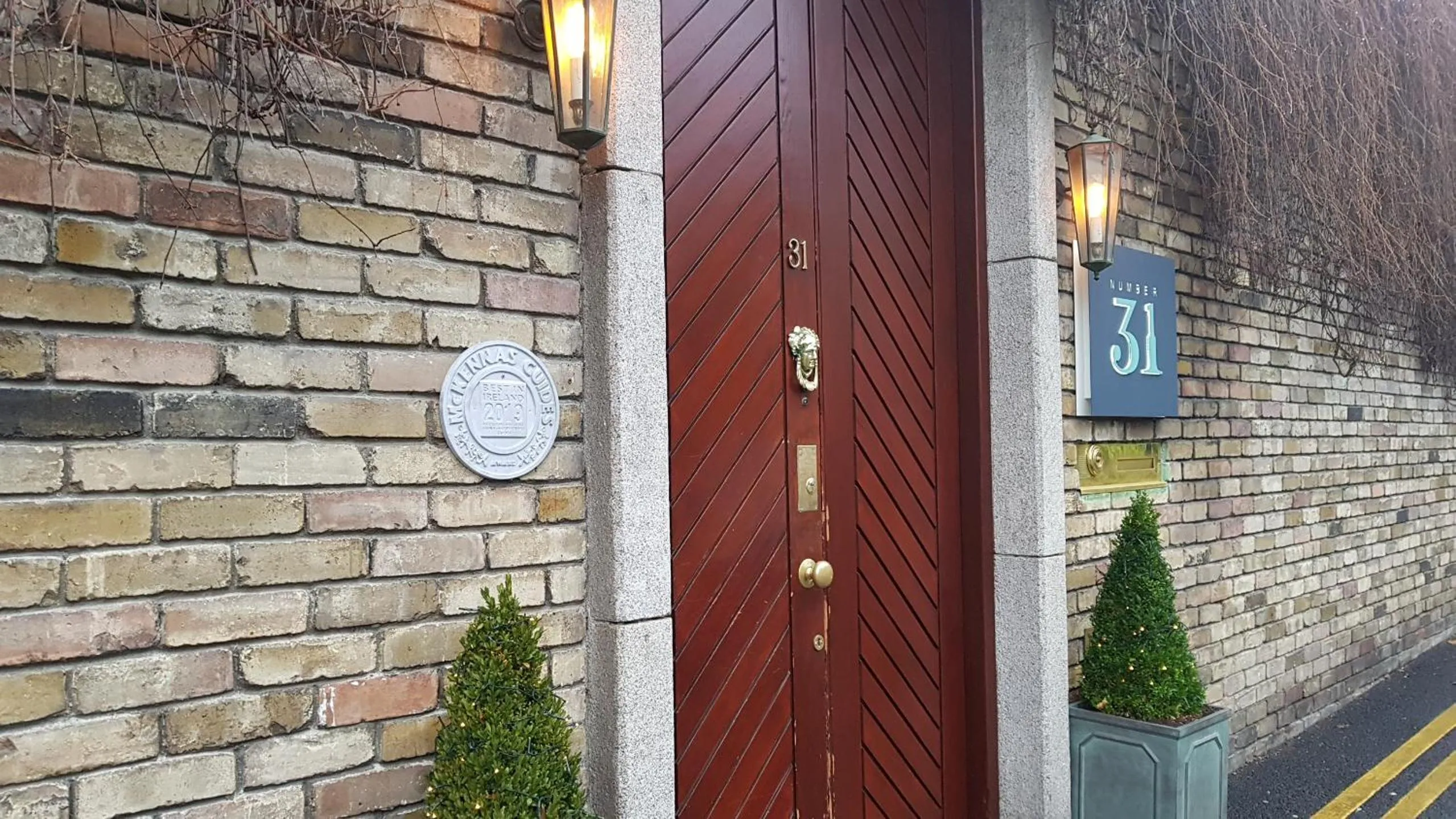 Property logo or sign in Number 31