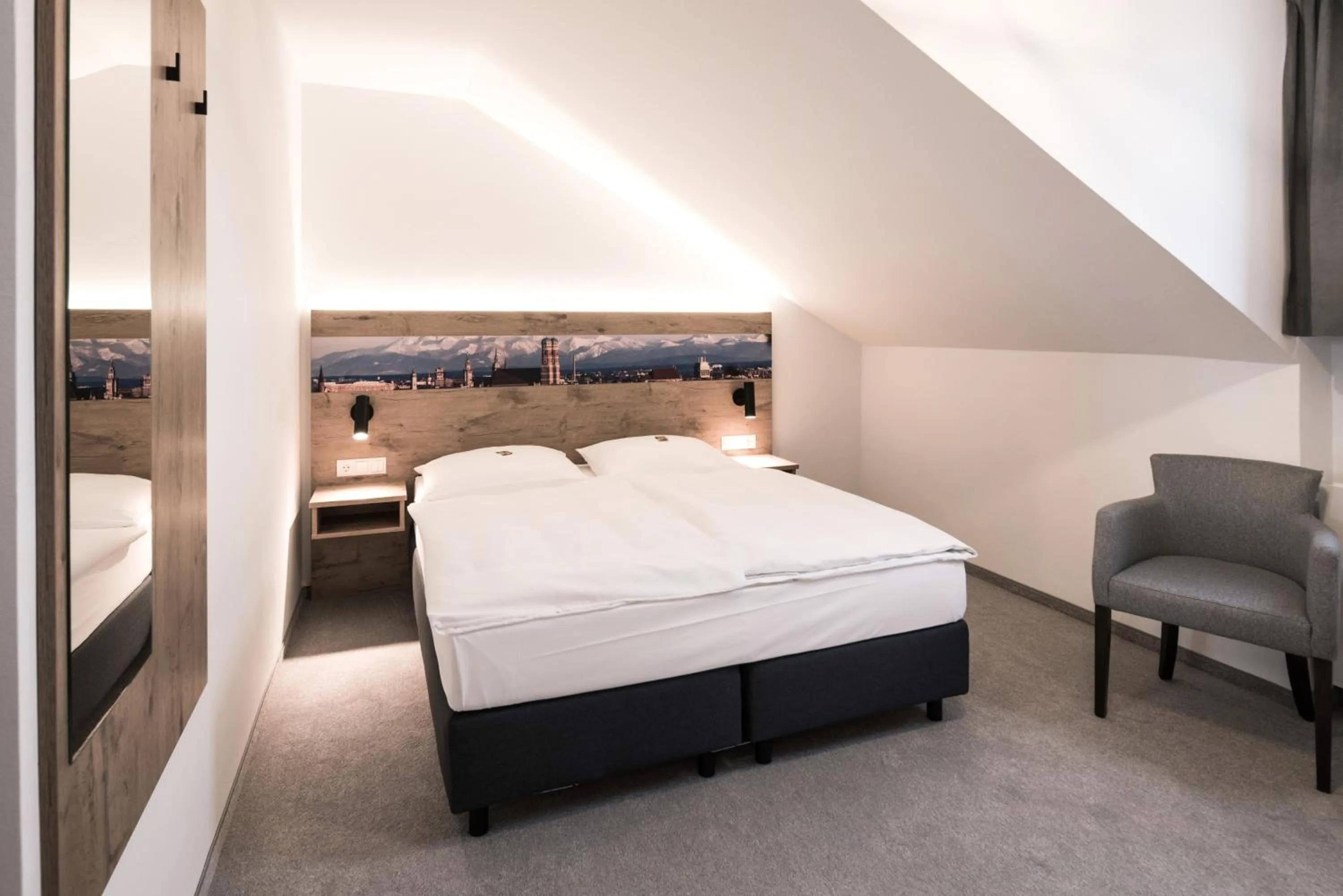 Bed in Hotel Fischerwirt