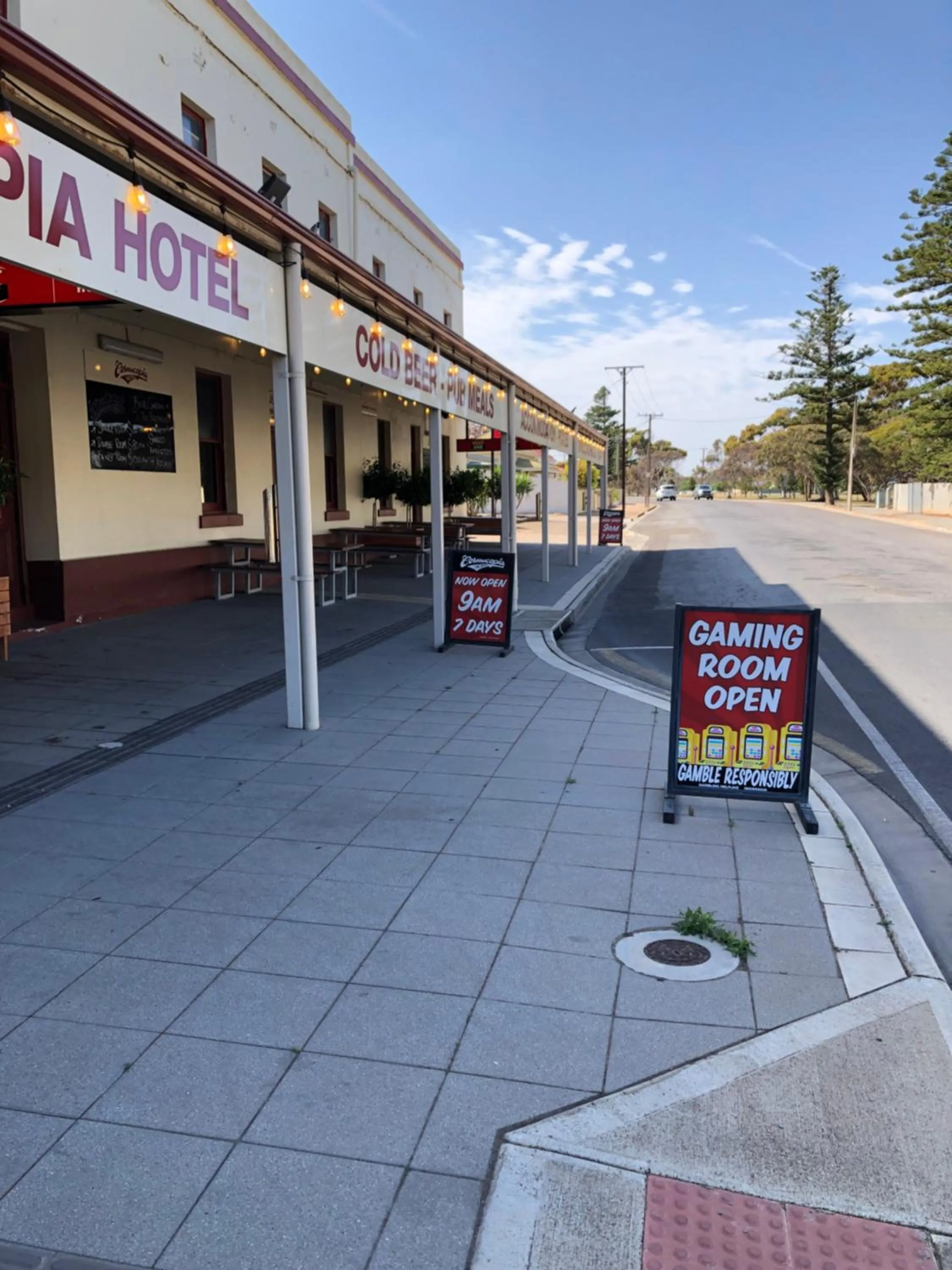 Street view in Cornucopia hotel