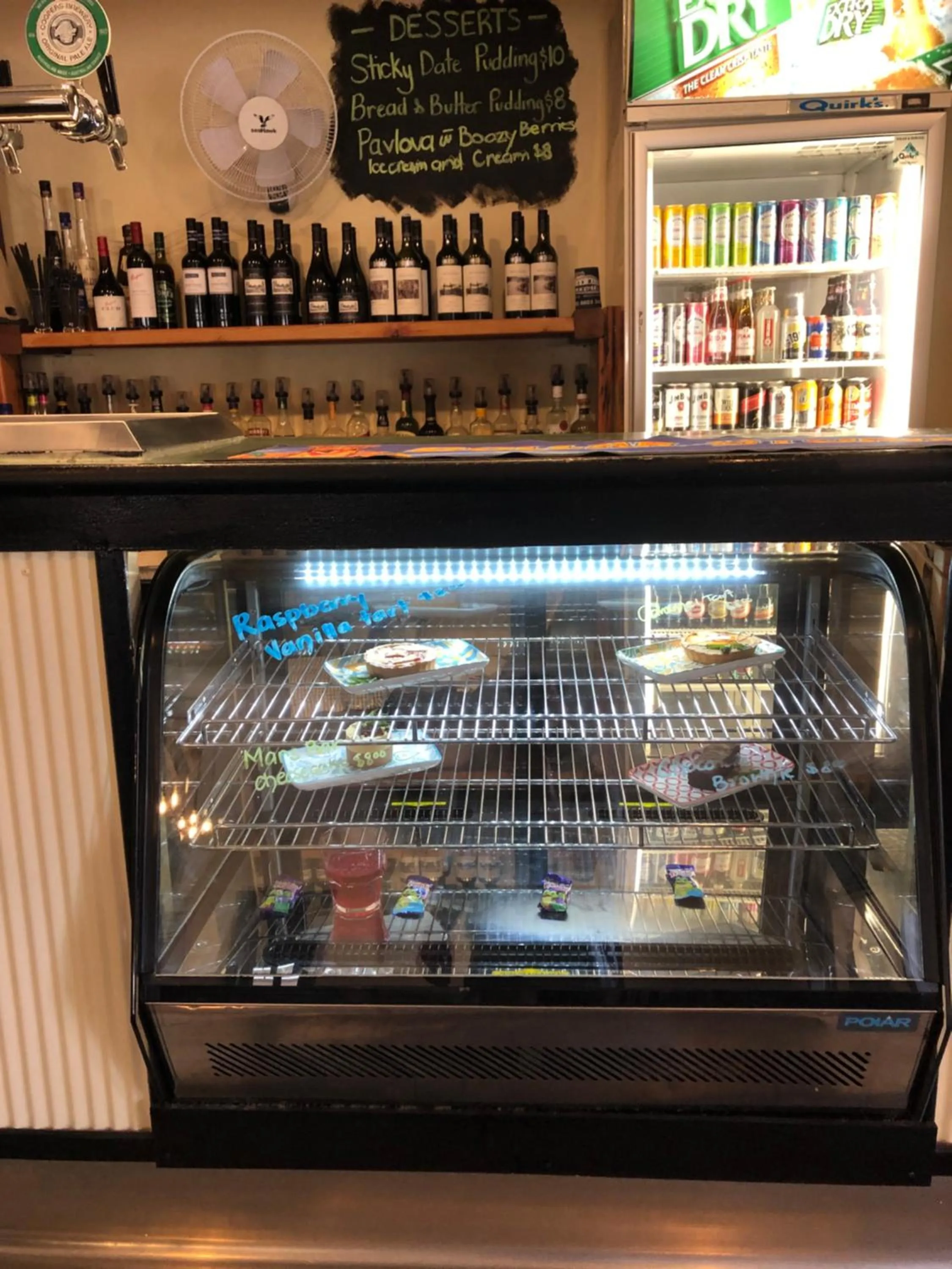 Dining area in Cornucopia hotel