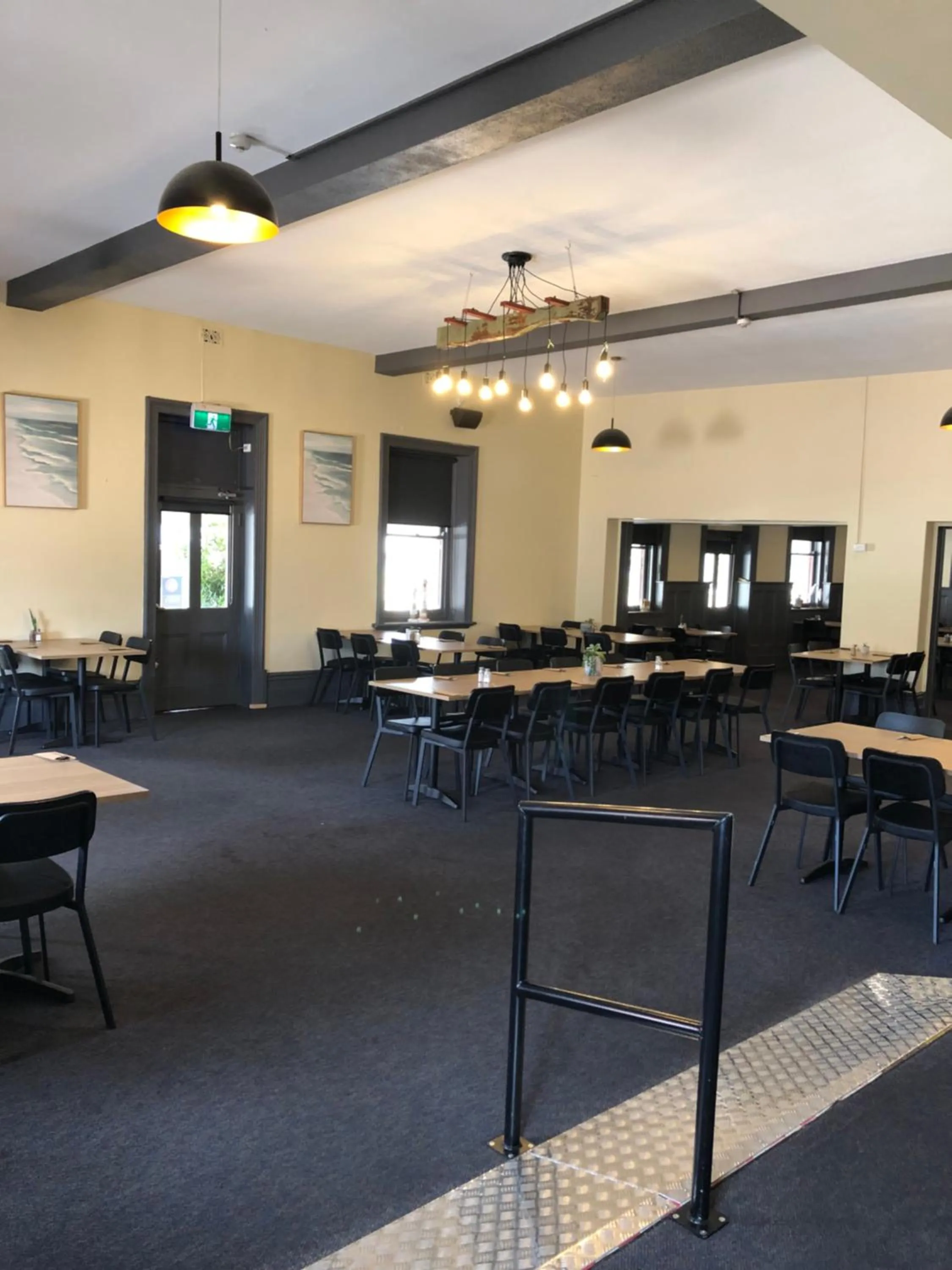 Dining area in Cornucopia hotel