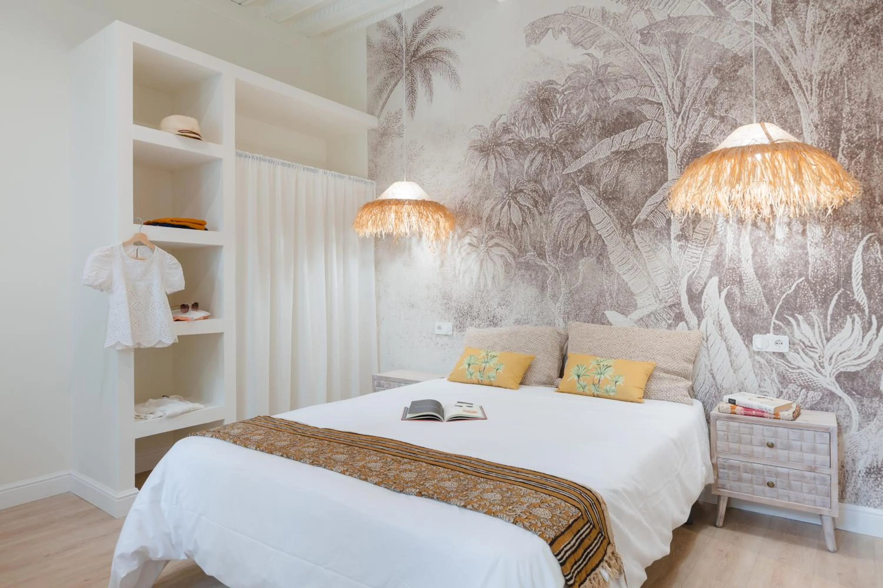 Bed in Atenea Malaga Apartments