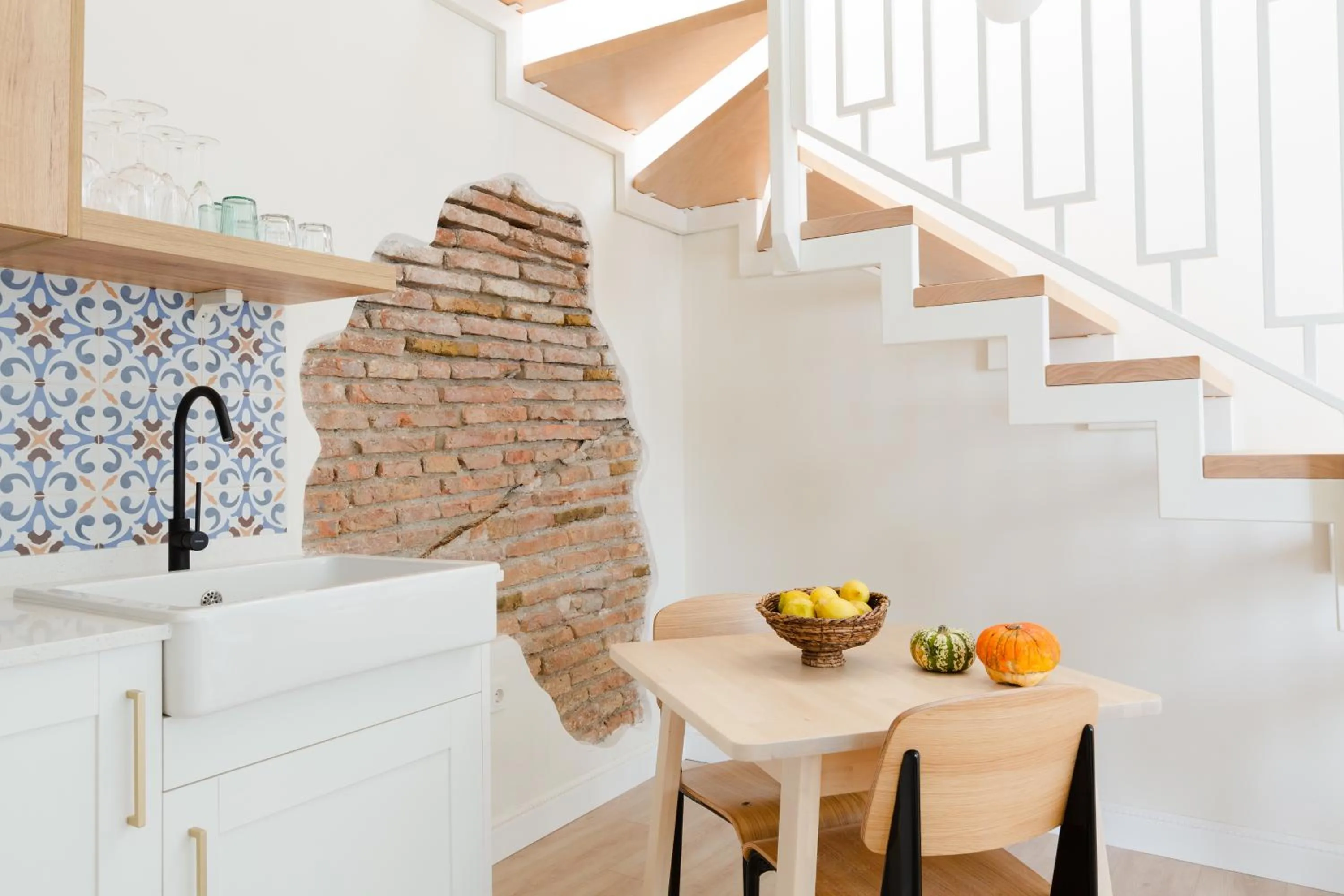 Kitchen or kitchenette in Atenea Malaga Apartments