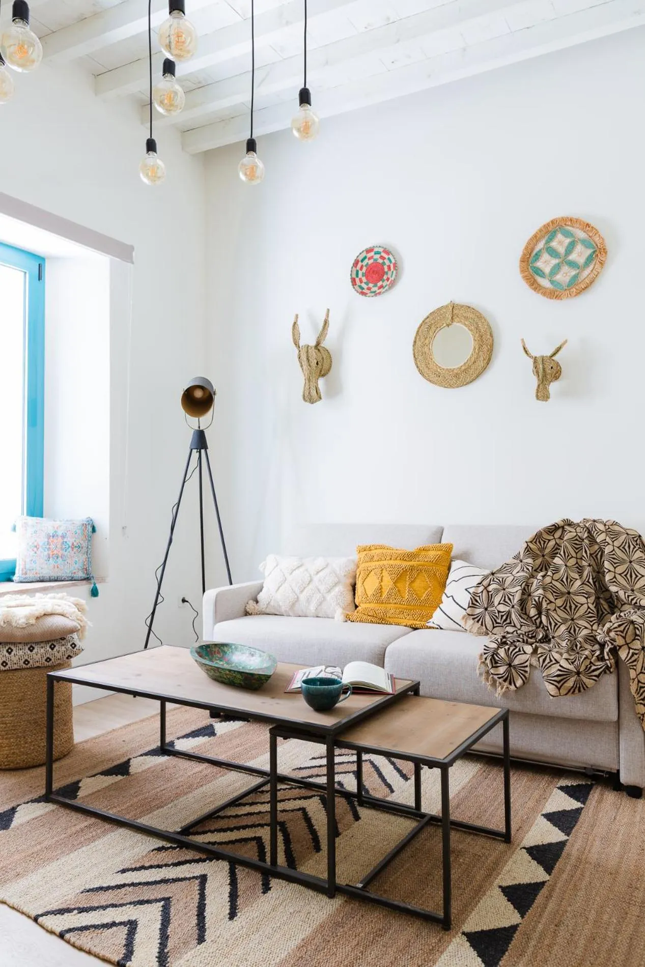 Living room in Atenea Malaga Apartments