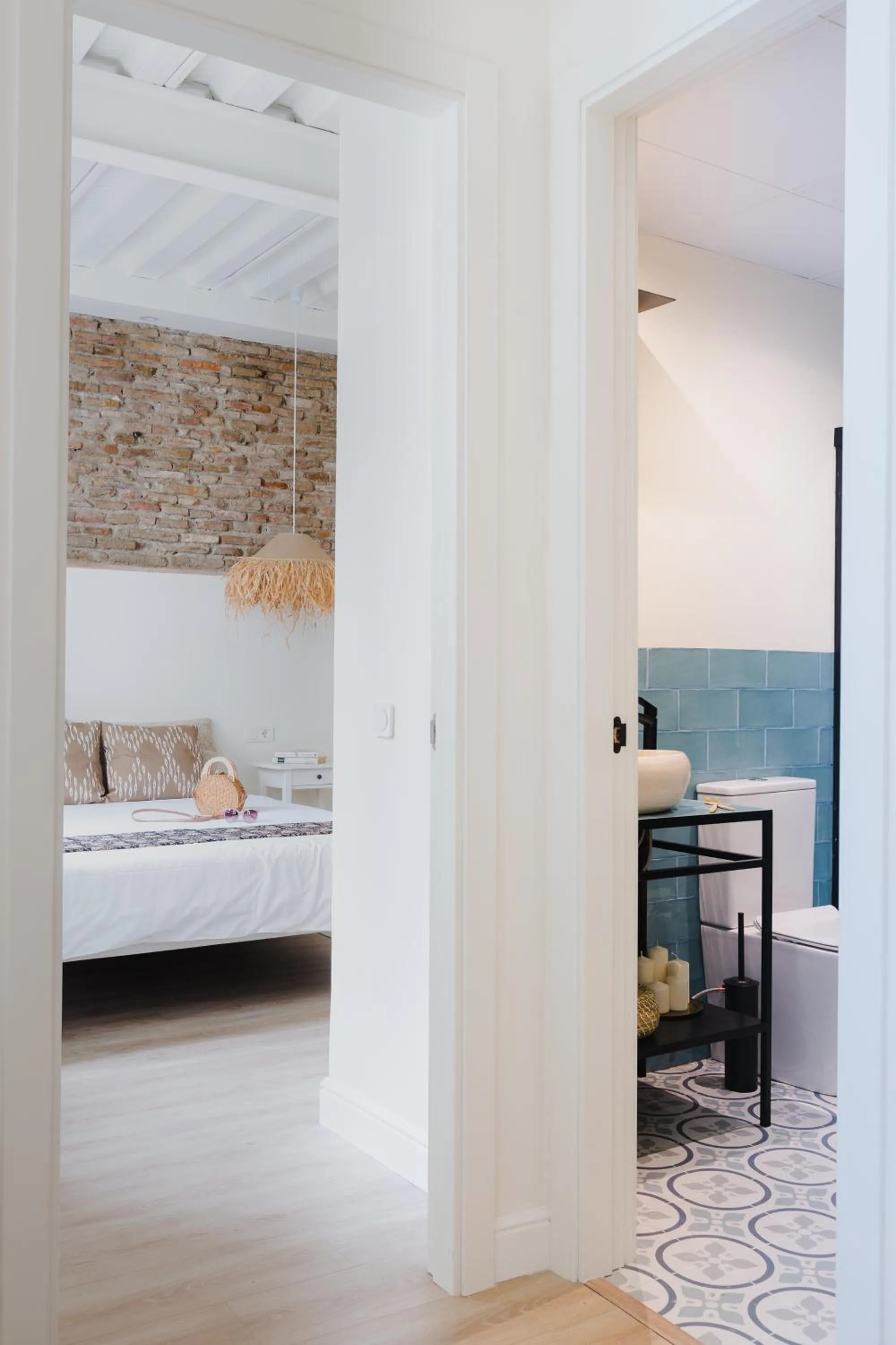 Bed in Atenea Malaga Apartments