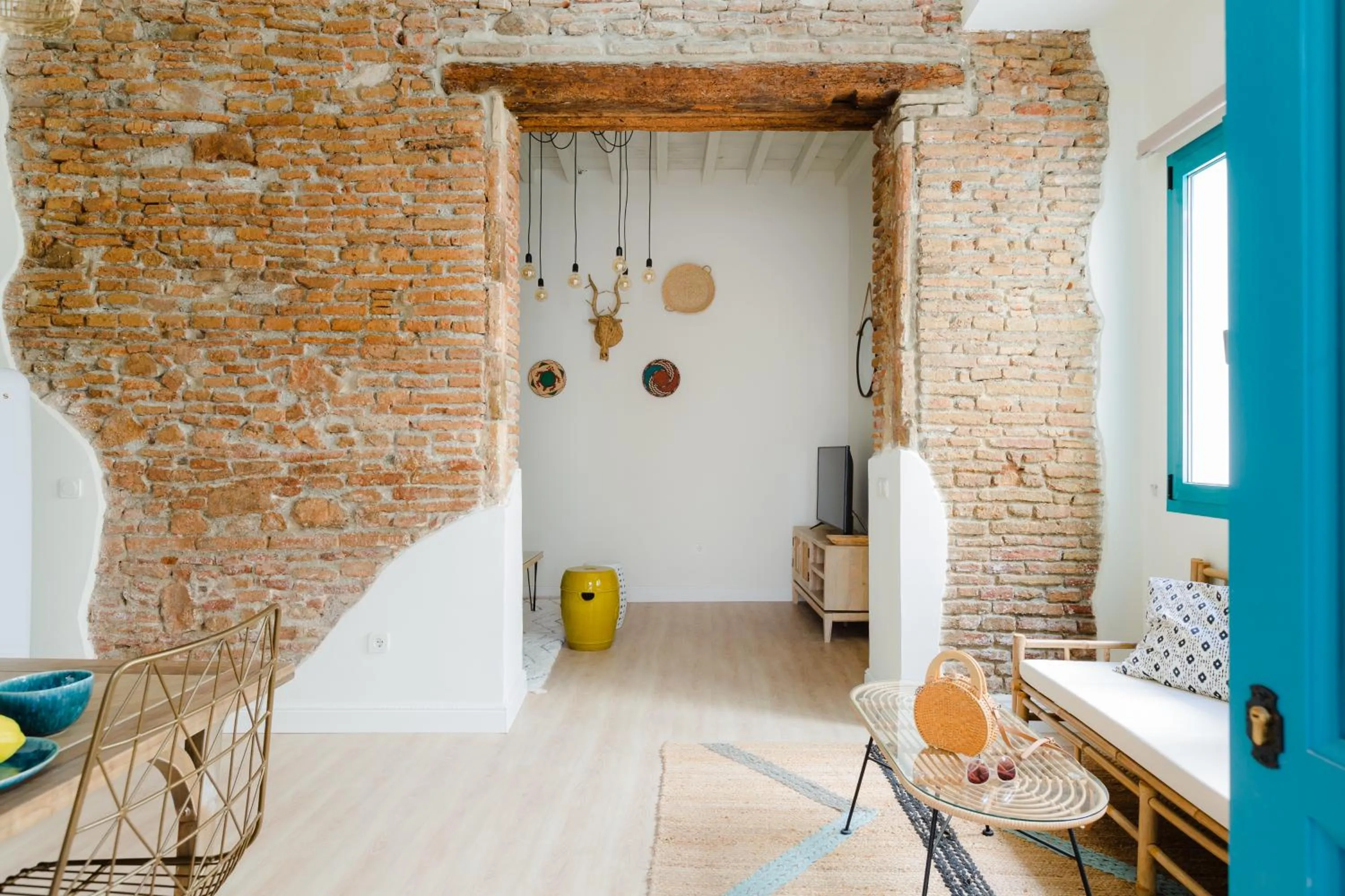 Living room in Atenea Malaga Apartments