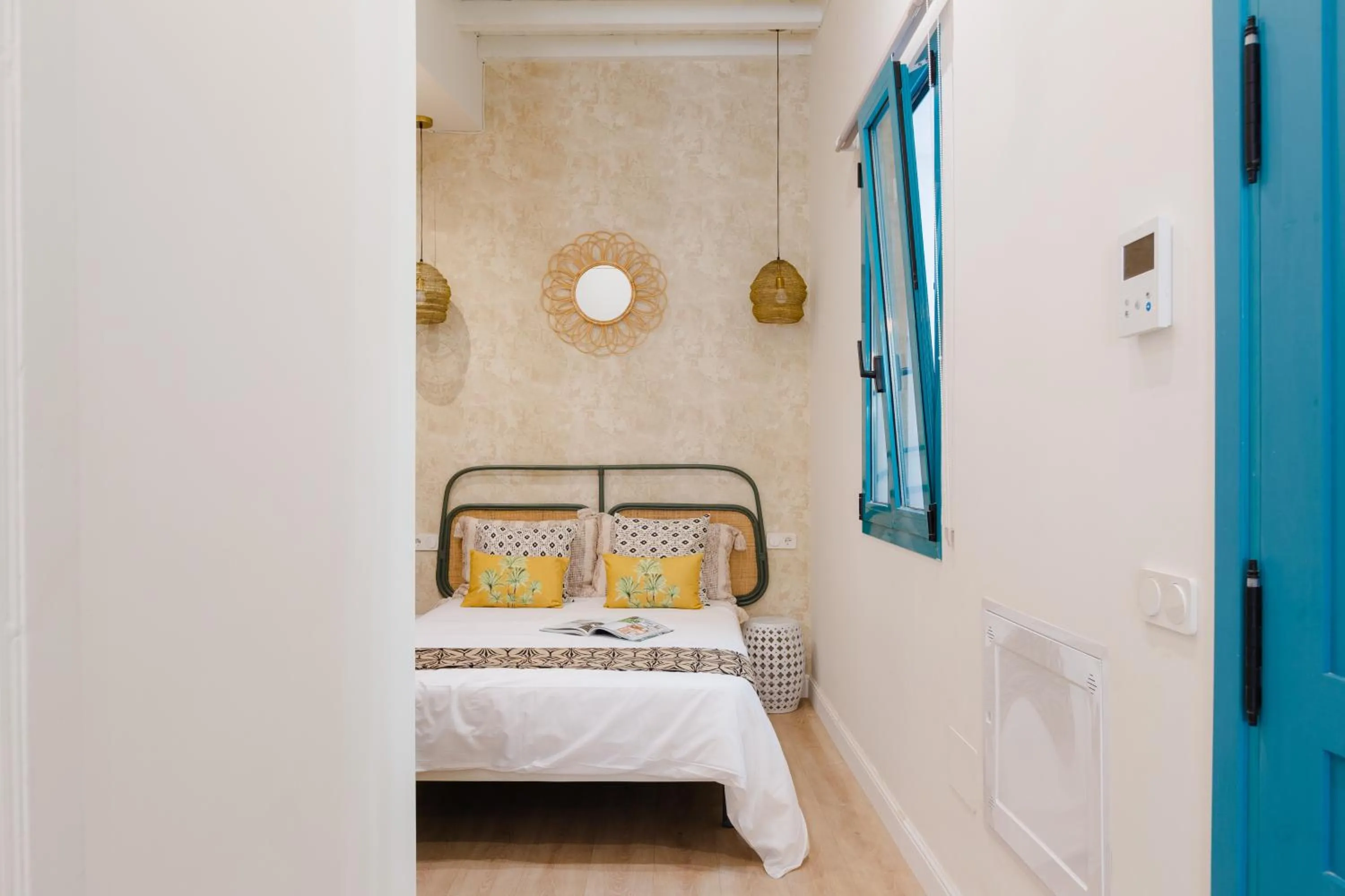 Bed in Atenea Malaga Apartments