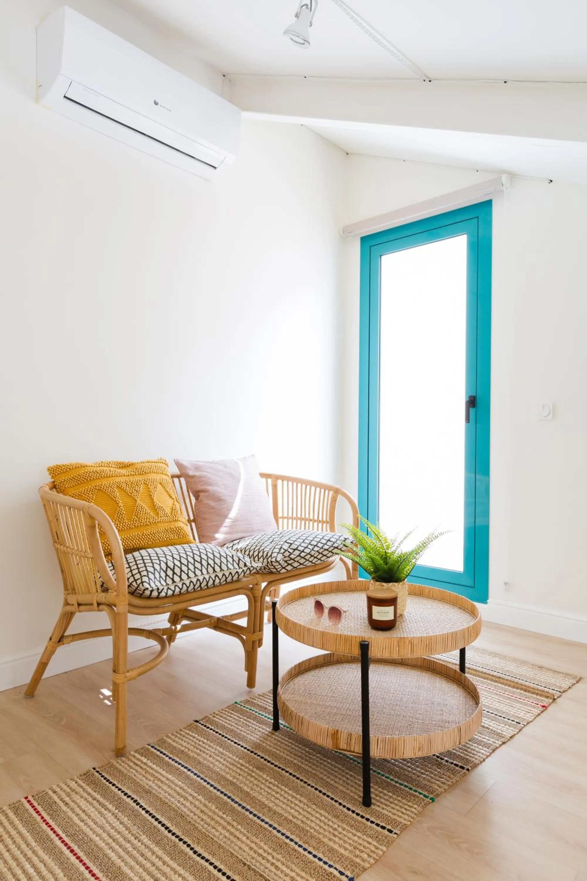 Living room in Atenea Malaga Apartments
