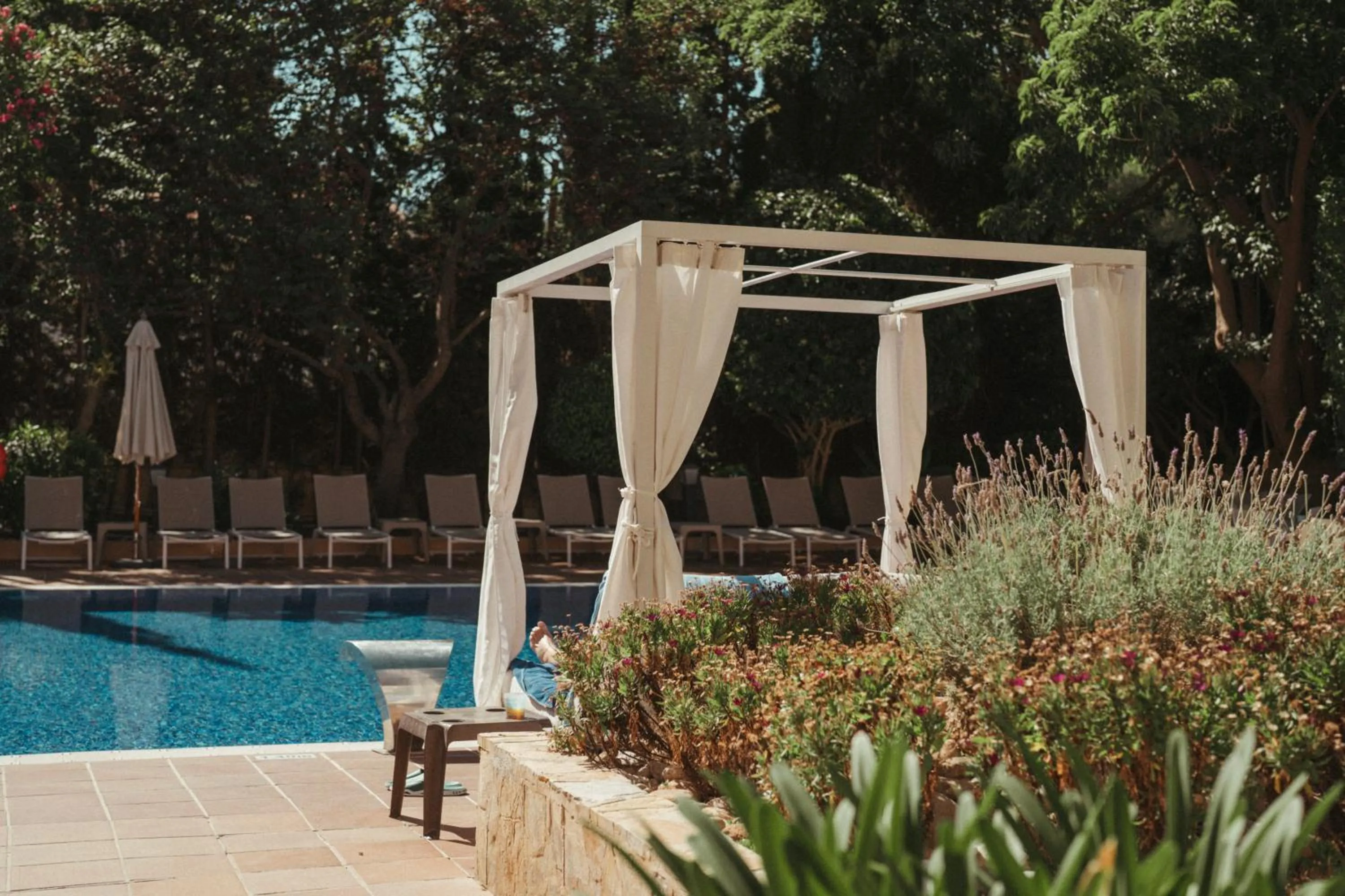 Patio in ROC Oberoy - Adults Only