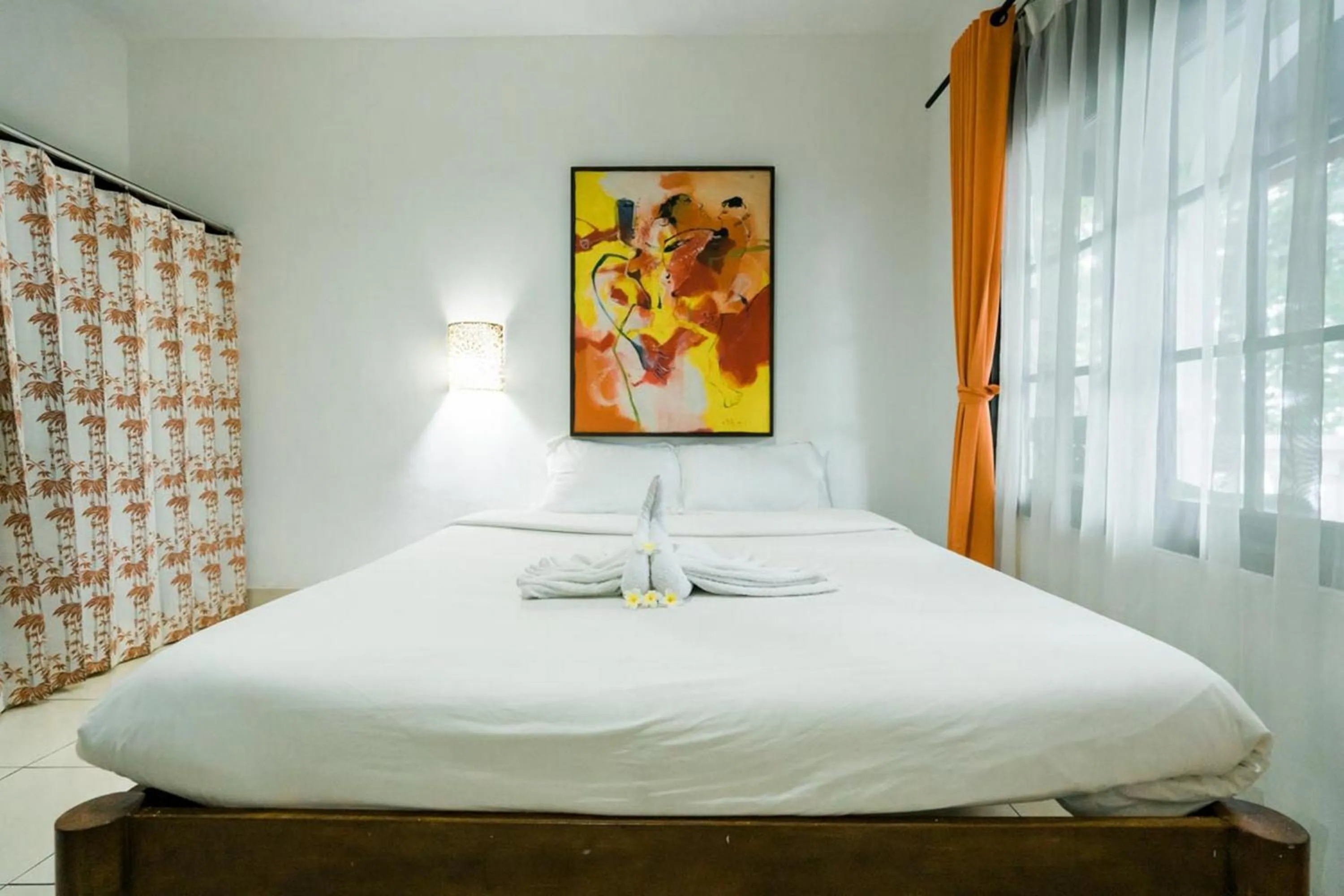Bed in Urbanview Hotel Ananda Beach Sanur