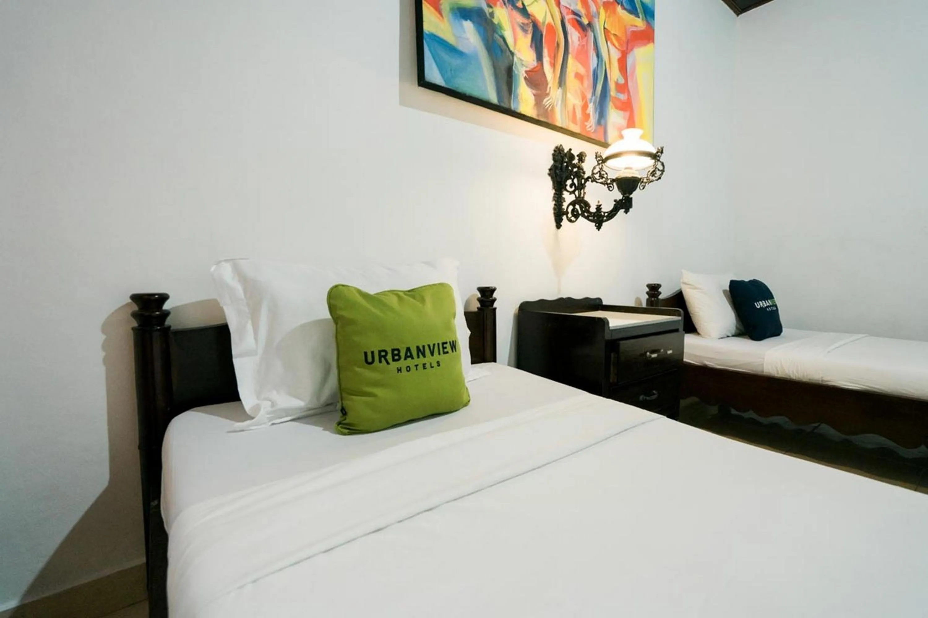 Bed in Urbanview Hotel Ananda Beach Sanur
