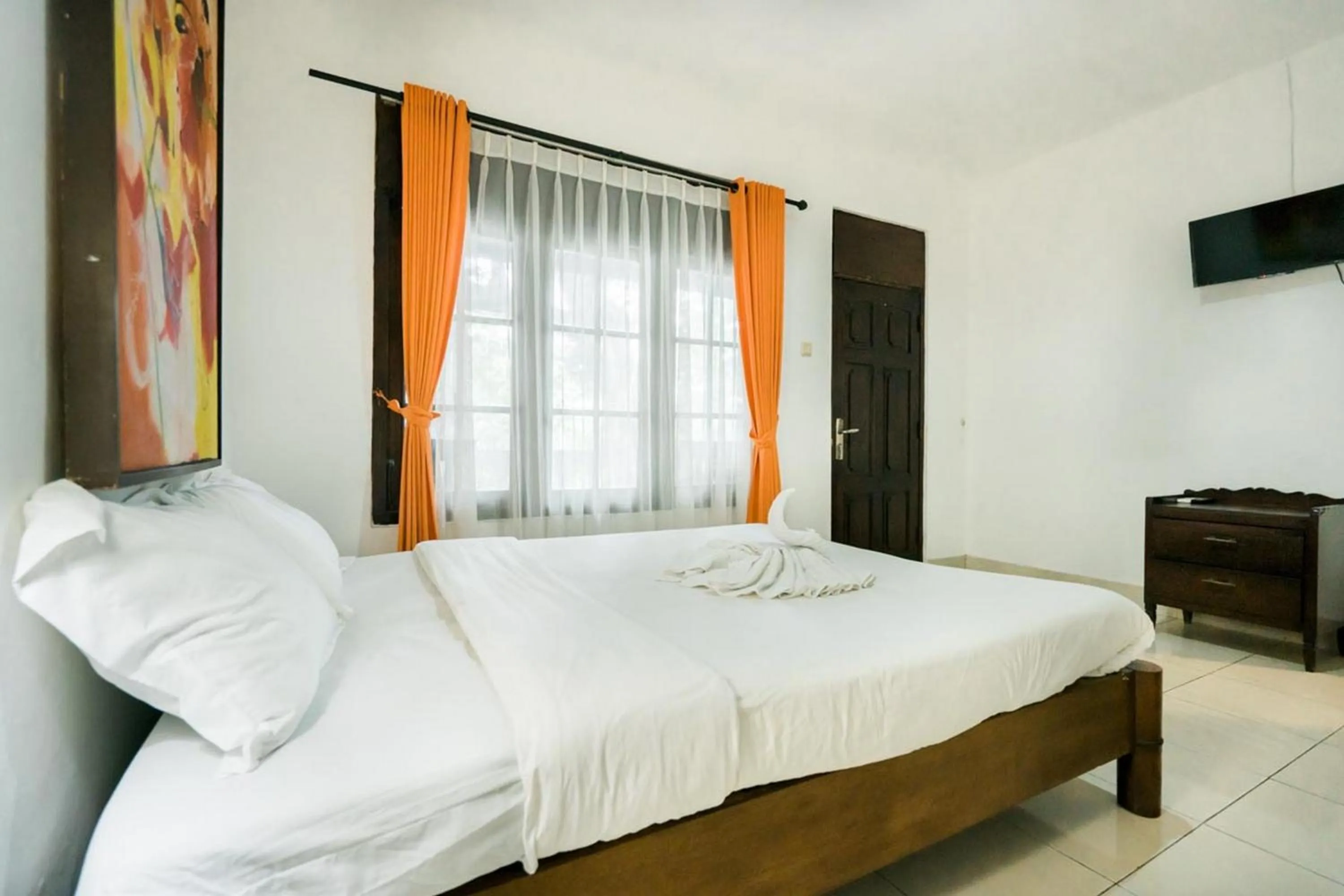 Bed in Urbanview Hotel Ananda Beach Sanur