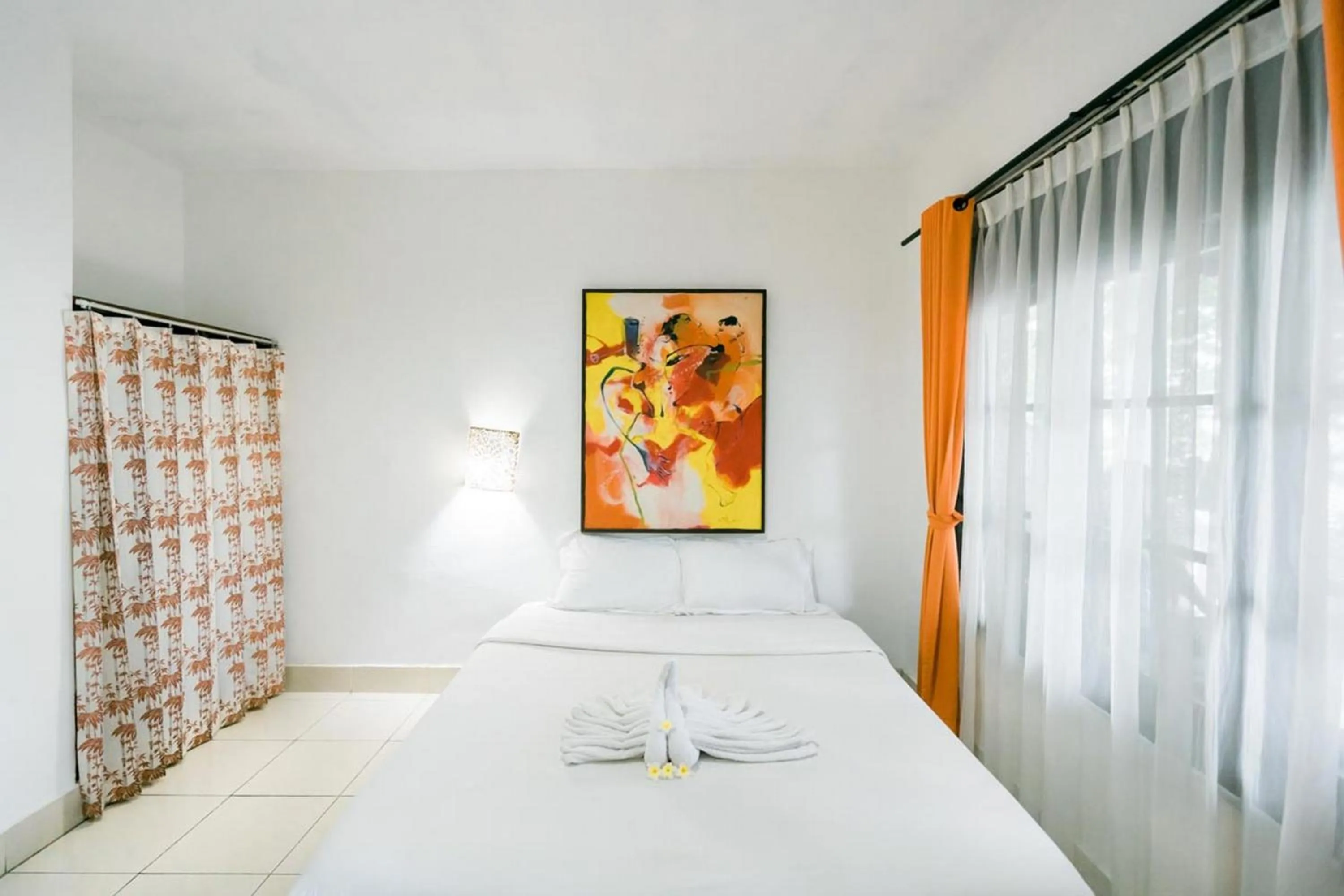 Bed in Urbanview Hotel Ananda Beach Sanur